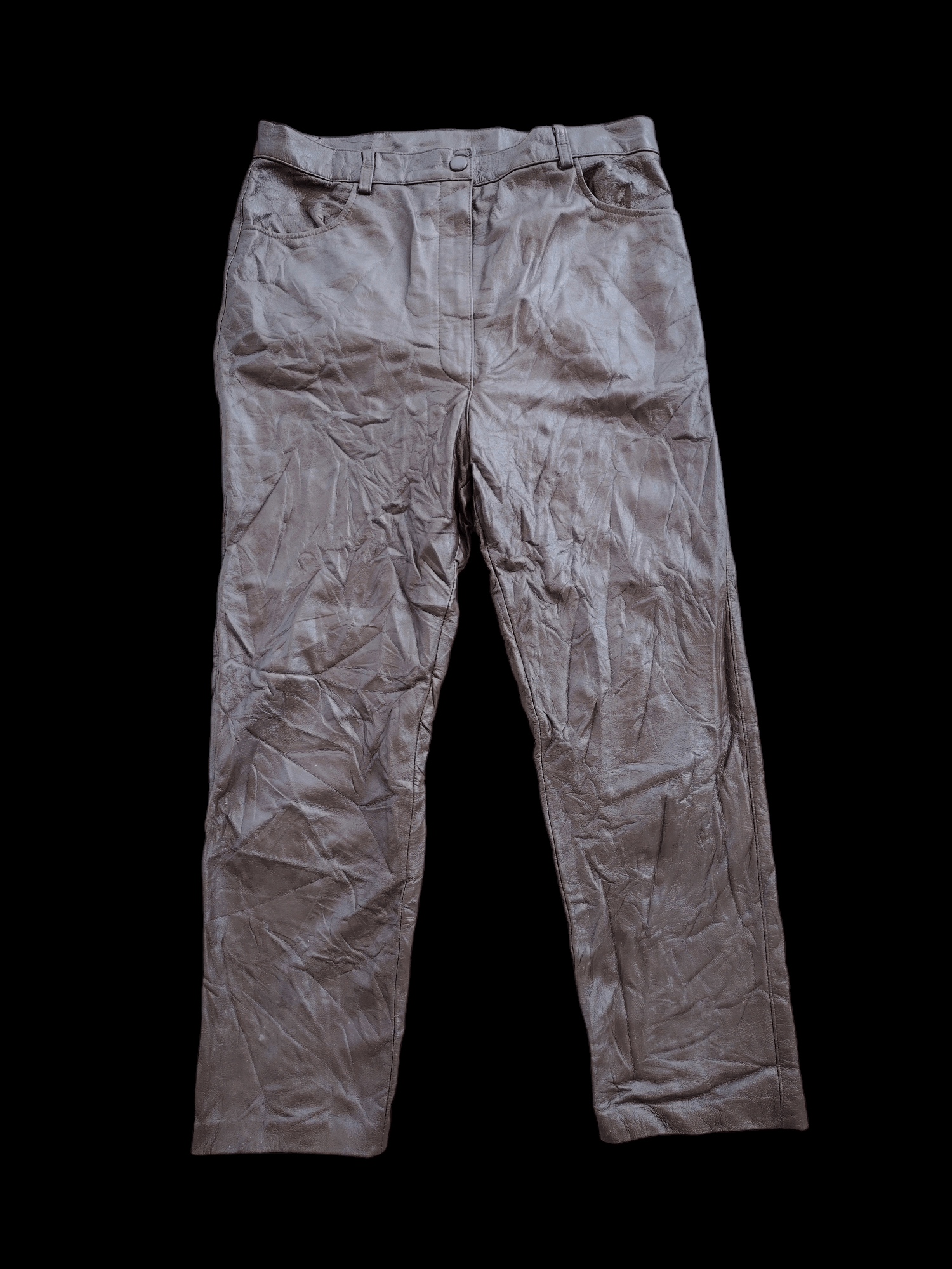 Japanese Brand × Leather Unbrand PVC Leather Pants Size US 31 - 1 Thumbnail