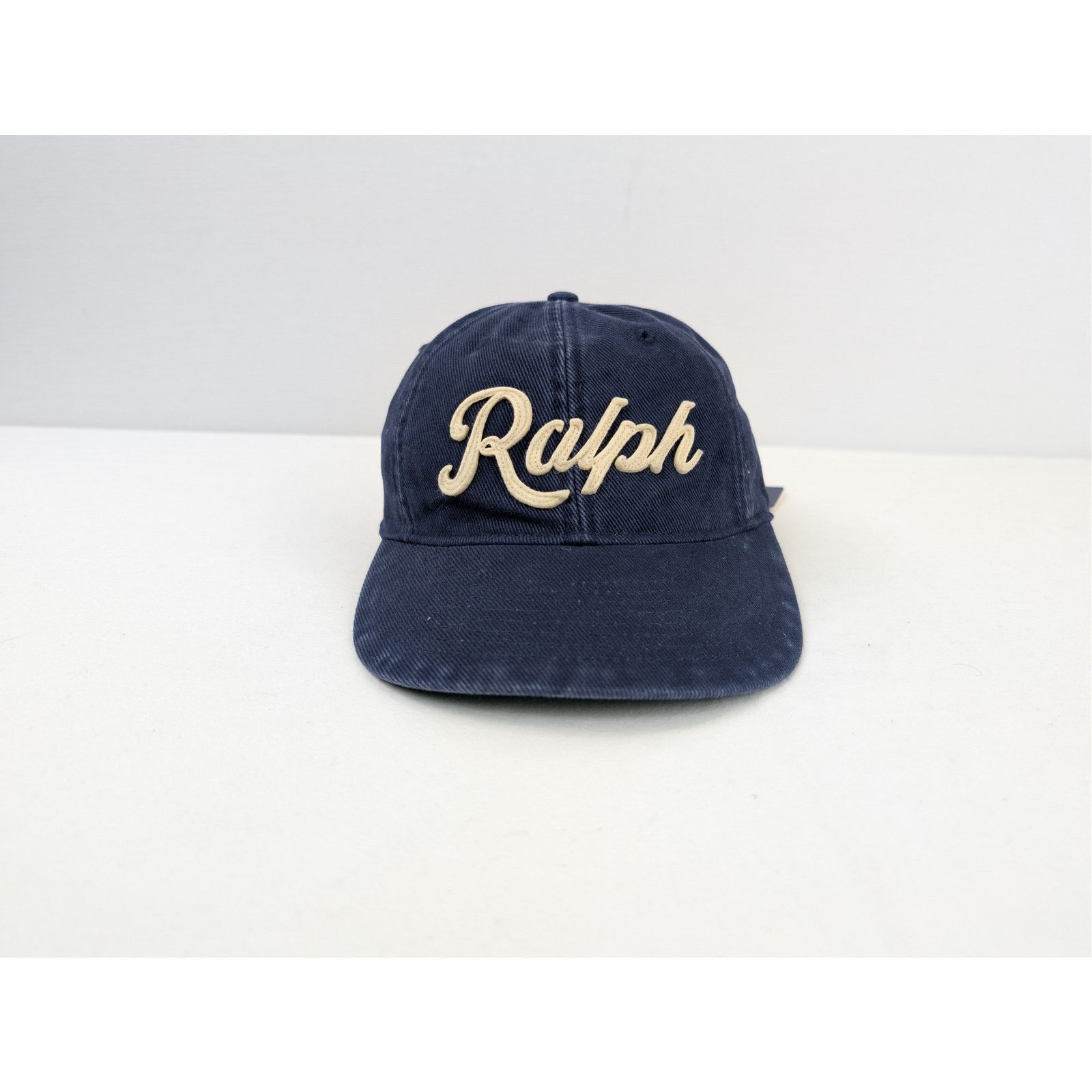 Ralph Lauren o1rshd1 CC20 Size: OS / Ralph Logo Cap / Hat in Navy Blue Size ONE SIZE - 1 Thumbnail