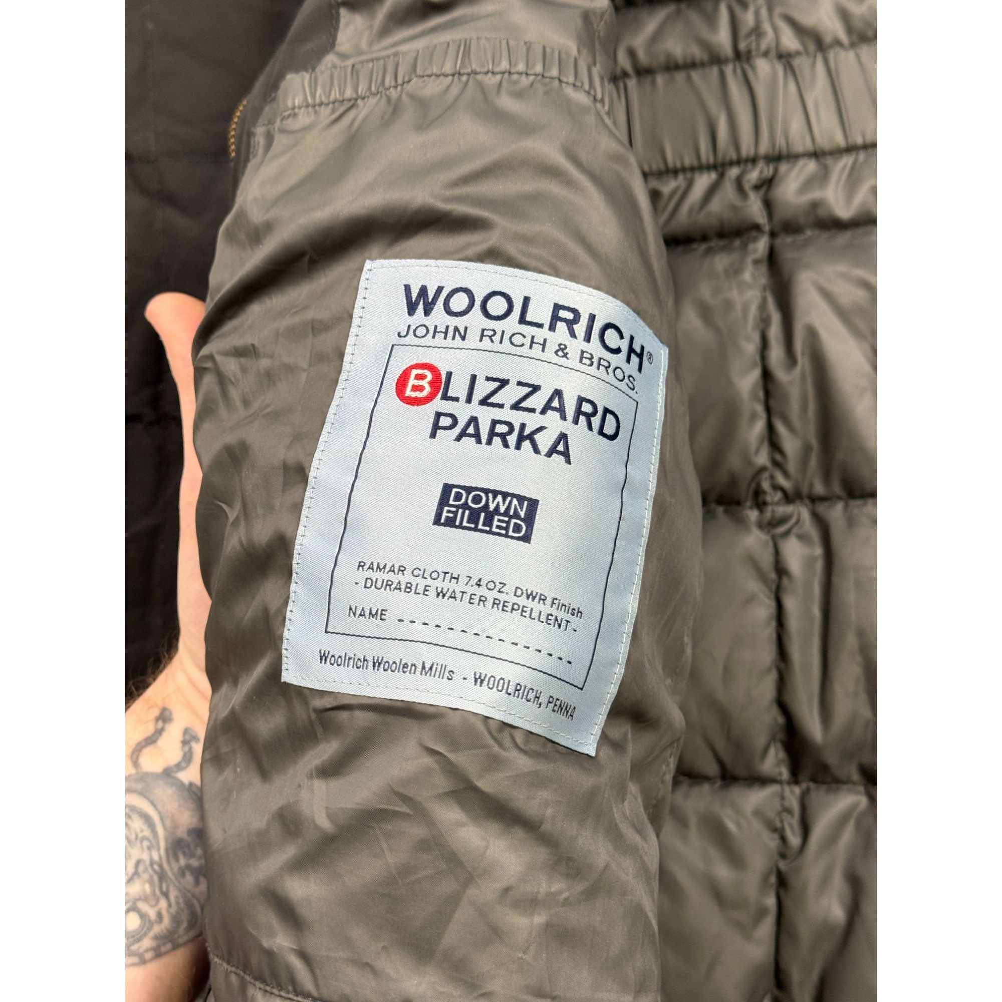 Woolrich Woolen Mills Woolrich Down Filled Blizzard Parka (Y1233) Size XS / US 0-2 / IT 36-38 - 11 Thumbnail