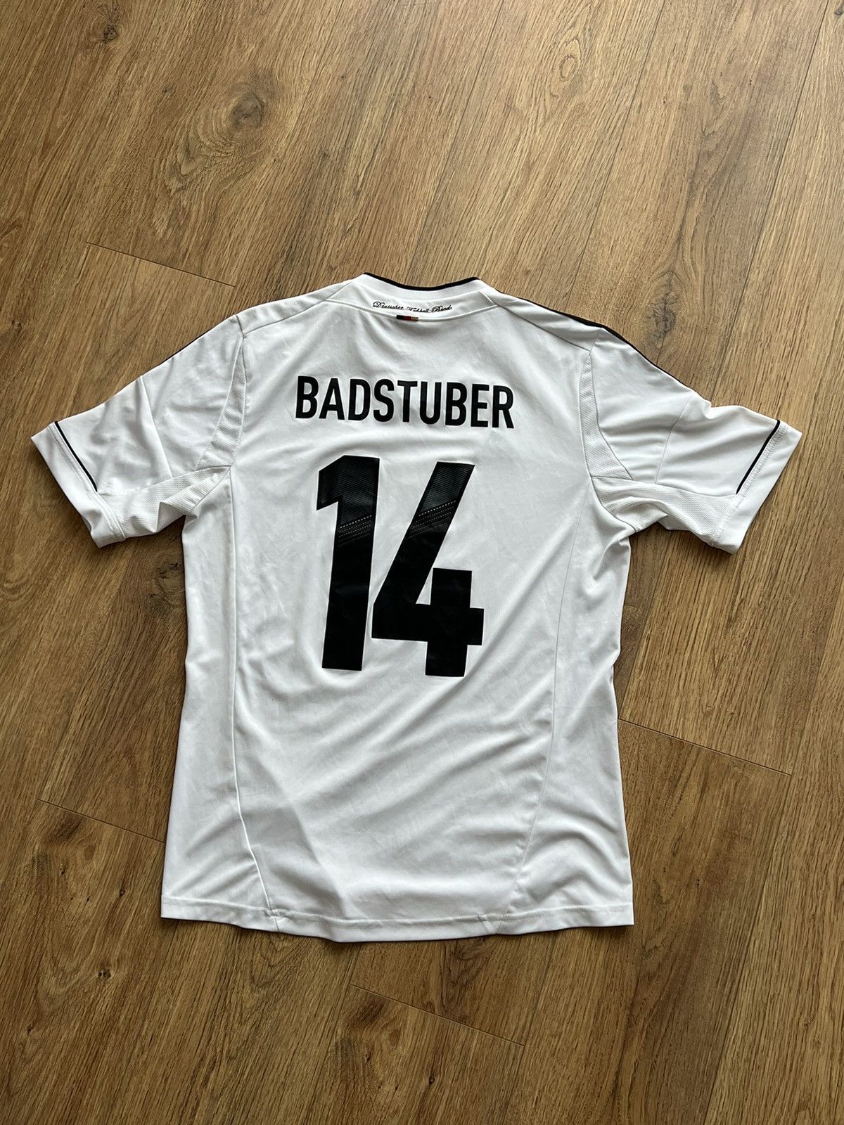 Adidas Adidas Germany 2012/14 soccer jersey #14 Badstuber tshirt Size US M / EU 48-50 / 2 - 2 Thumbnail