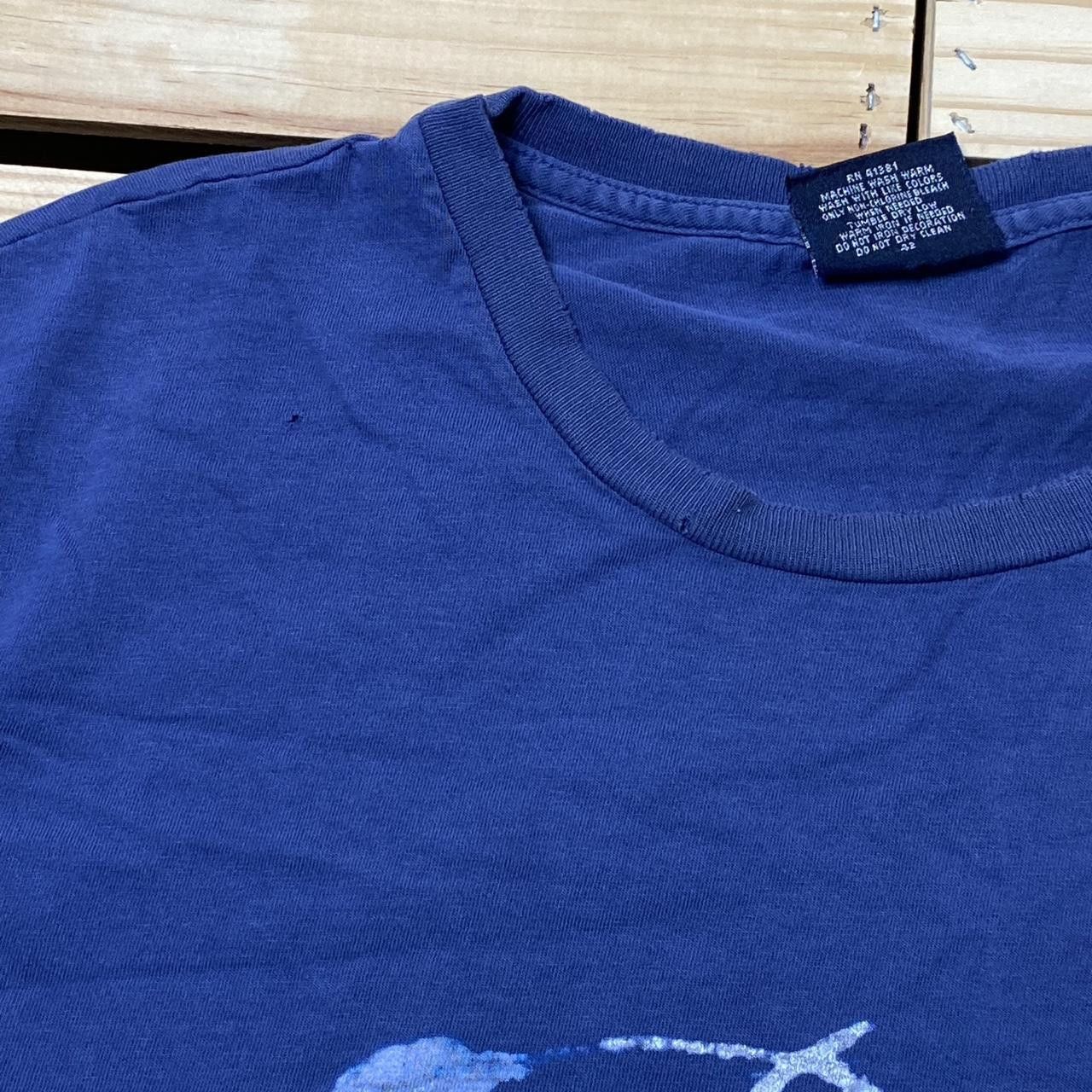 Polo Ralph Lauren Vintage Polo Ralph Lauren Navy Blue Designer Tee Size Medium Size US M / EU 48-50 / 2 - 3 Thumbnail