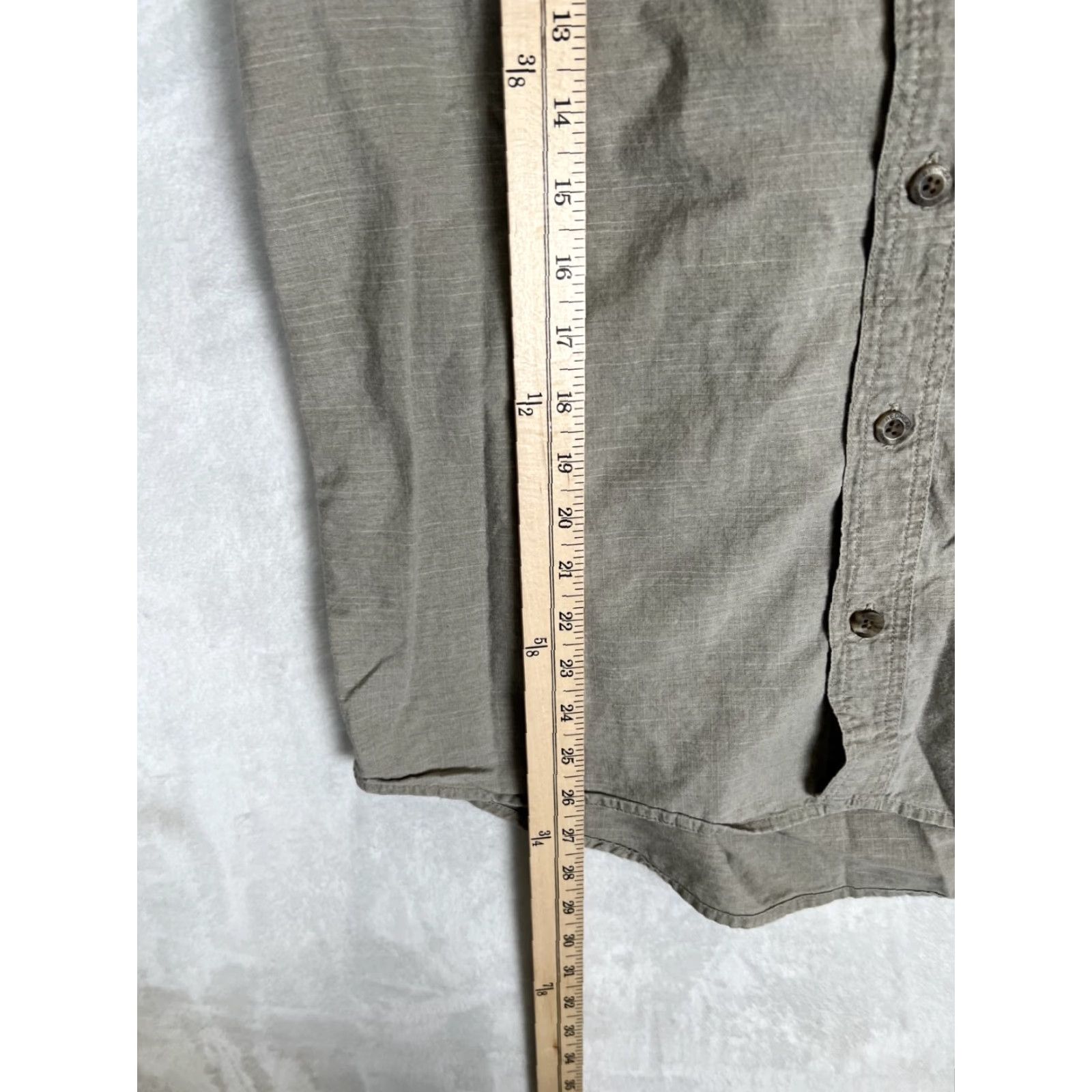 Vintage RedHead Shirt Button-Up Mens Medium Short Sleeve Brown Solid Cotton Woven Collared Pocketed Casual Workwear Outdoor 90s? (No) Size US M / EU 48-50 / 2 - 4 Thumbnail