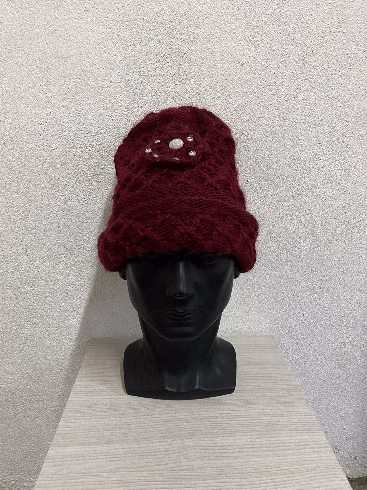 Japanese Brand Japanese Brand Knit Beanie Hat Size ONE SIZE - 2 Thumbnail