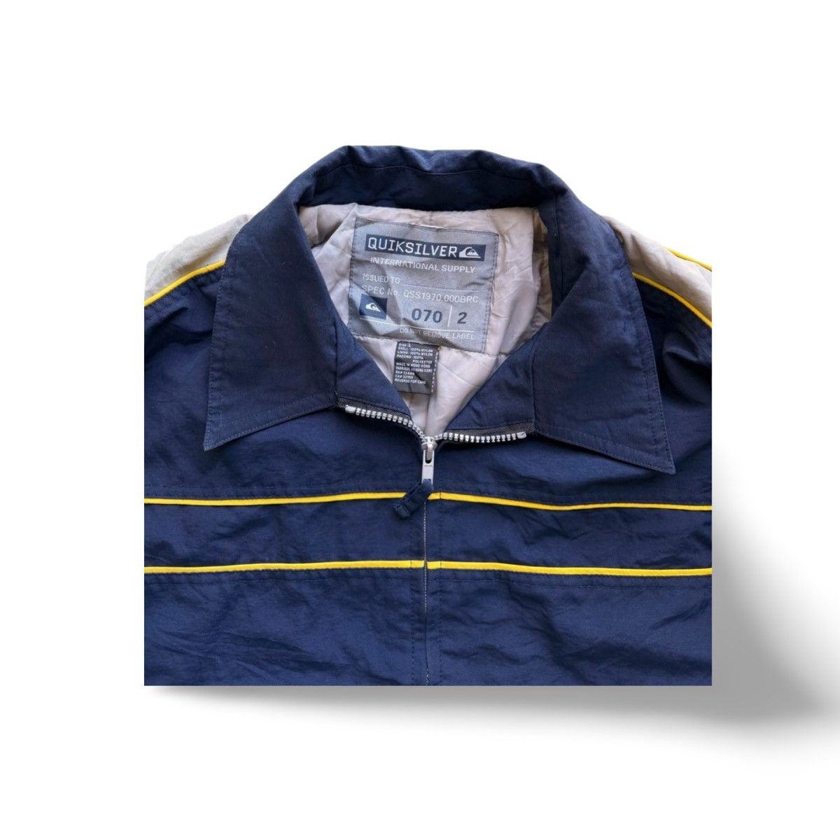 Quiksilver Y2K Quiksilver Tech Surf Zip Up Jacket Size US L / EU 52-54 / 3 - 3 Thumbnail