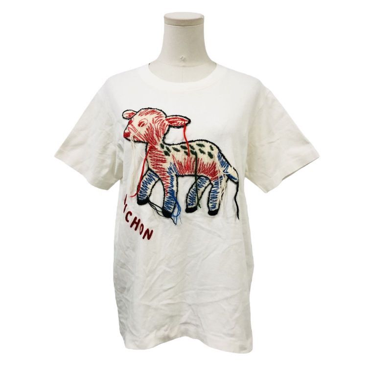 Gucci Gucci Bichon Embroidery T-Shirt Size M Size US M / EU 48-50 / 2 - 1 Thumbnail
