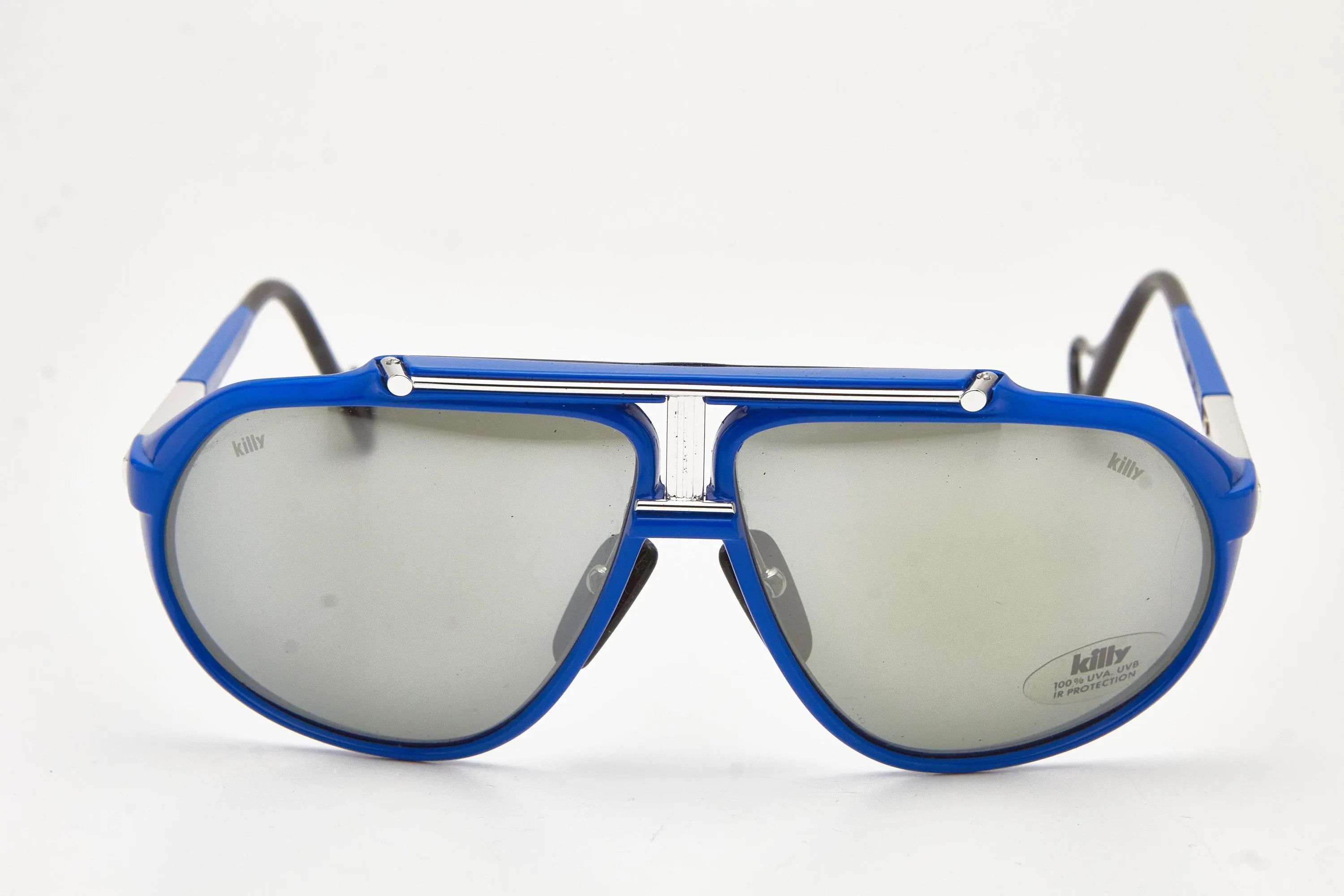 Other KILLY 469 Sunglasses Blue Gold High End Carbon Fiber Eyewear Size ONE SIZE - 13 Thumbnail