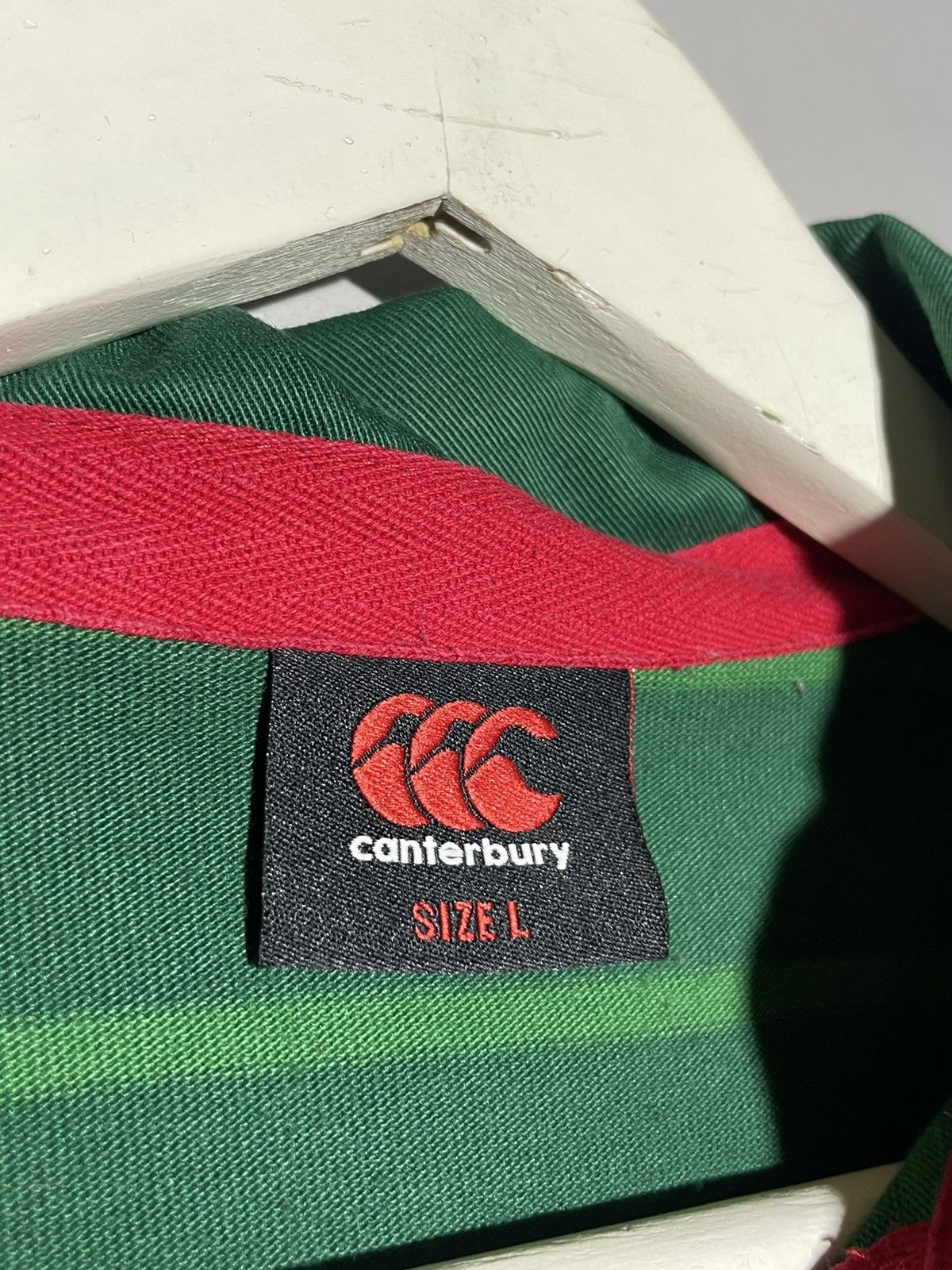 Canterbury of New Zealand Leicester Tigers Canterbury Rugby Y2K Long Sleeve Size US L / EU 52-54 / 3 - 10 Thumbnail