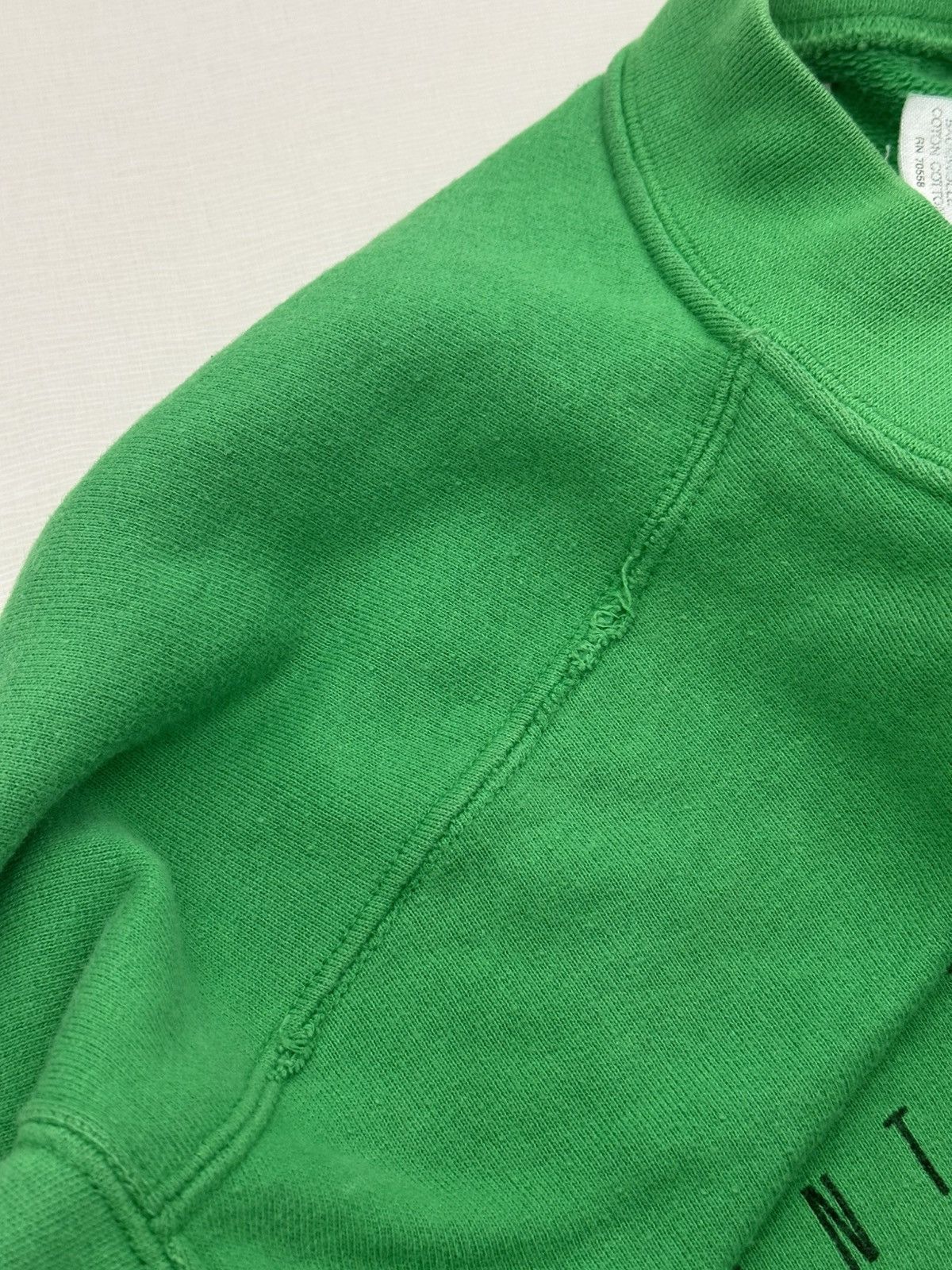 United Colors Of Benetton VTG 90s United Colors of Benetton Green Mock Neck Pullover M Size M / US 6-8 / IT 42-44 - 11 Thumbnail