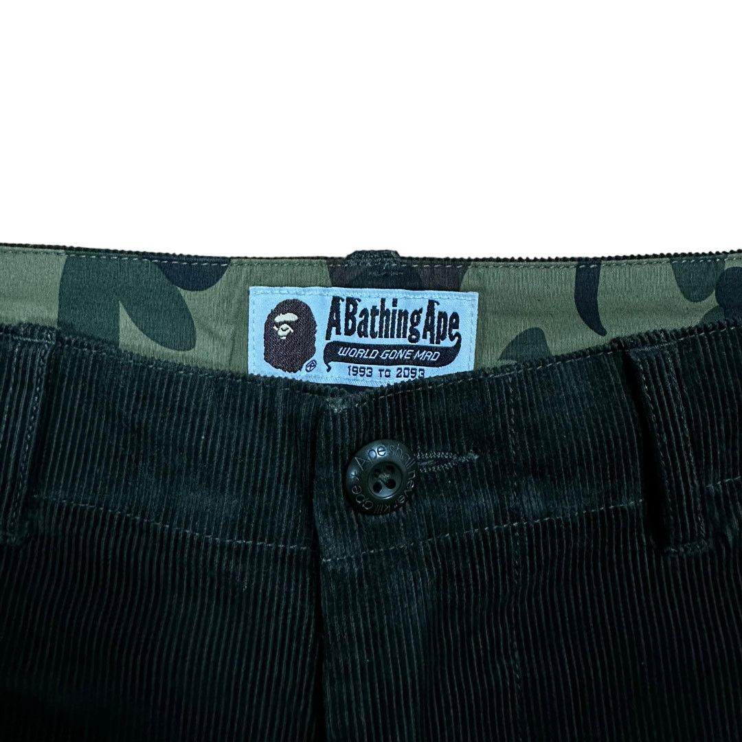 Bape M 32 Waist Bape Corduroy Camo Cargo Shorts Size US 32 / EU 48 - 5 Thumbnail