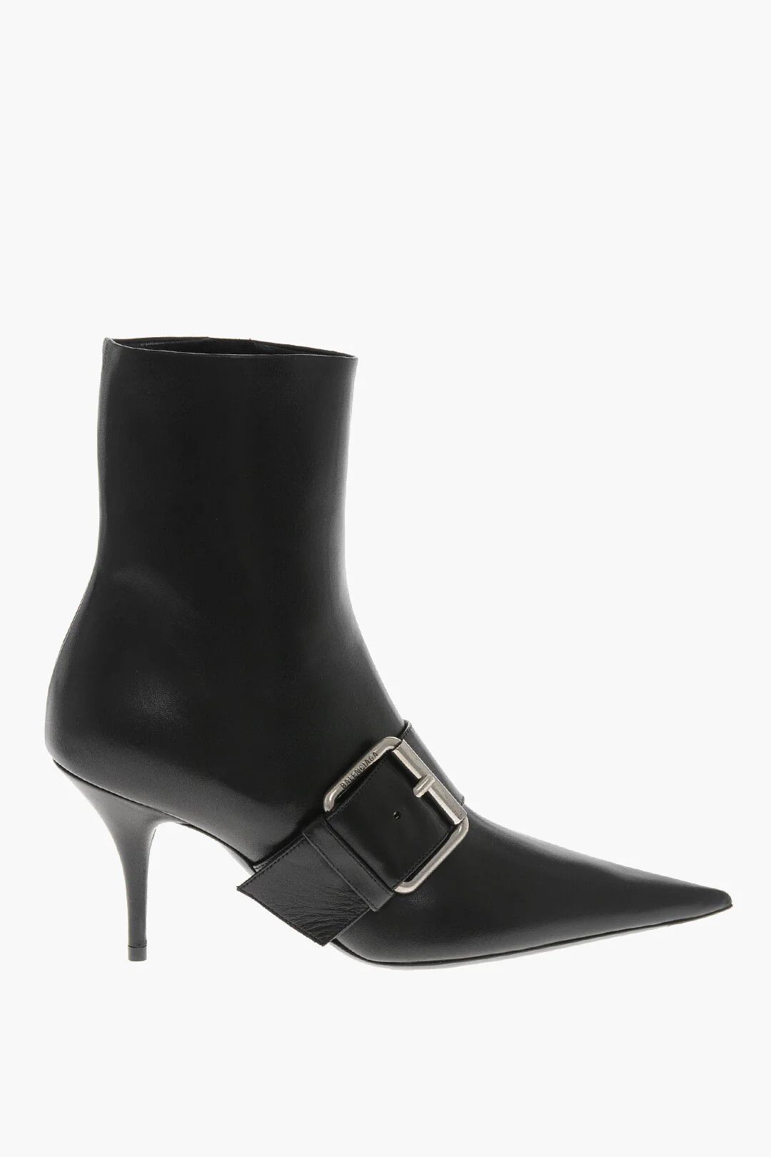 Balenciaga og1mm0326 Leather Ankle Boots in Black Size US 6 / IT 36 - 1 Thumbnail