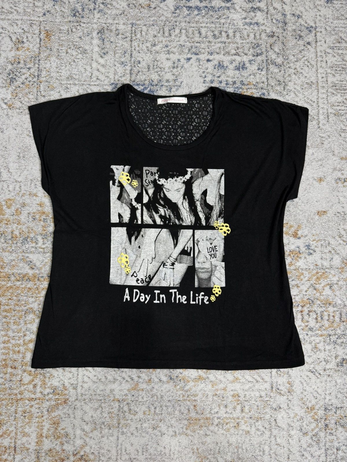 Japanese Brand Y2k ane basket ifsix tshirt Size L / US 10 / IT 46 - 1 Thumbnail