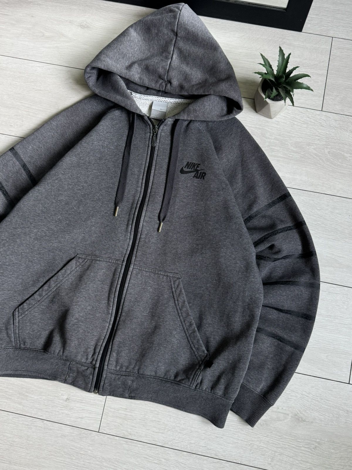 Nike Vintage Nike Y2K Zip Hoodie Size US L / EU 52-54 / 3 - 3 Thumbnail