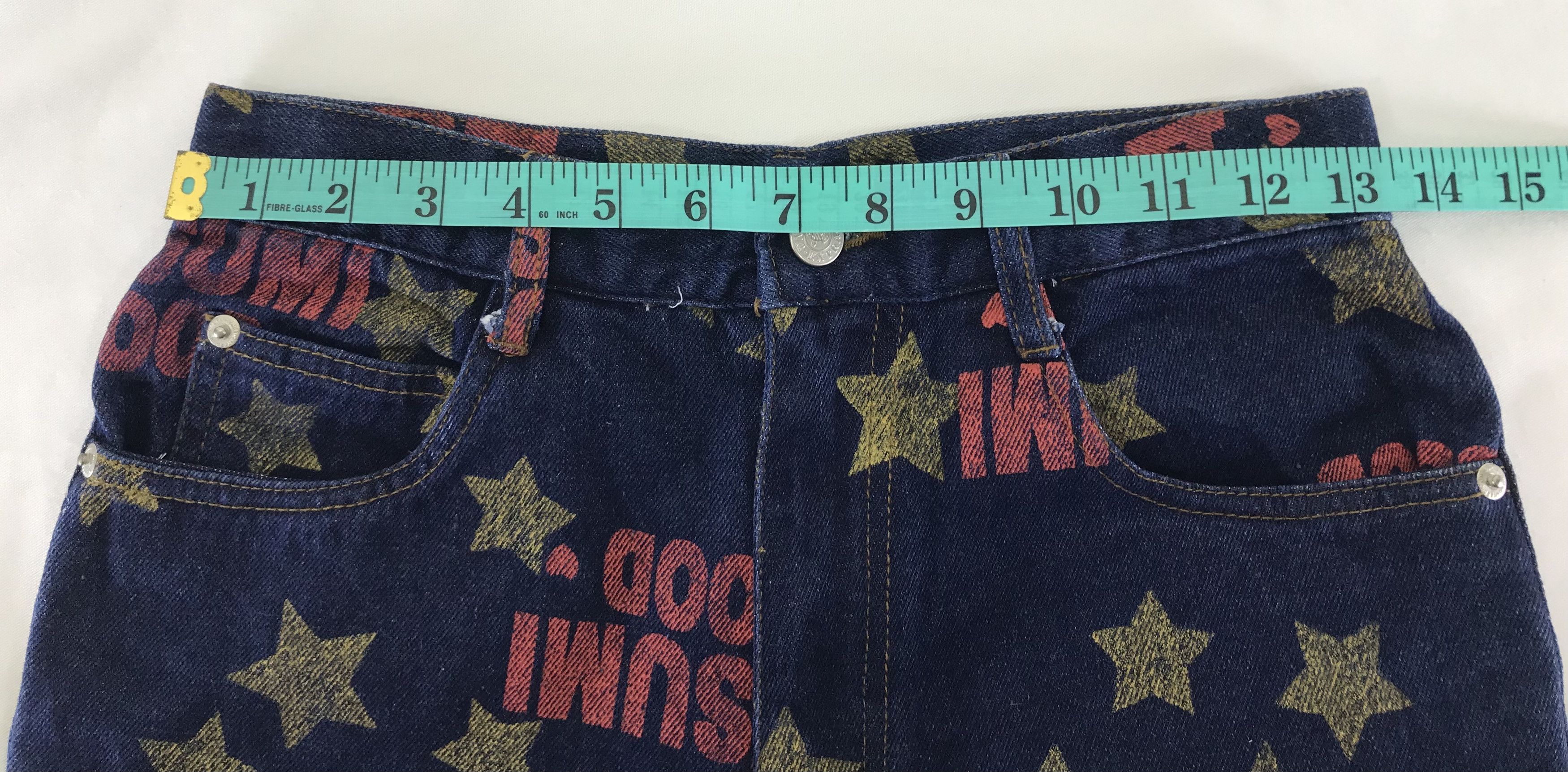 Hysteric Glamour Hysteric Glamour x Atsumi Good Over Printed Jeans Size 26" / US 2 / IT 38 - 14 Thumbnail