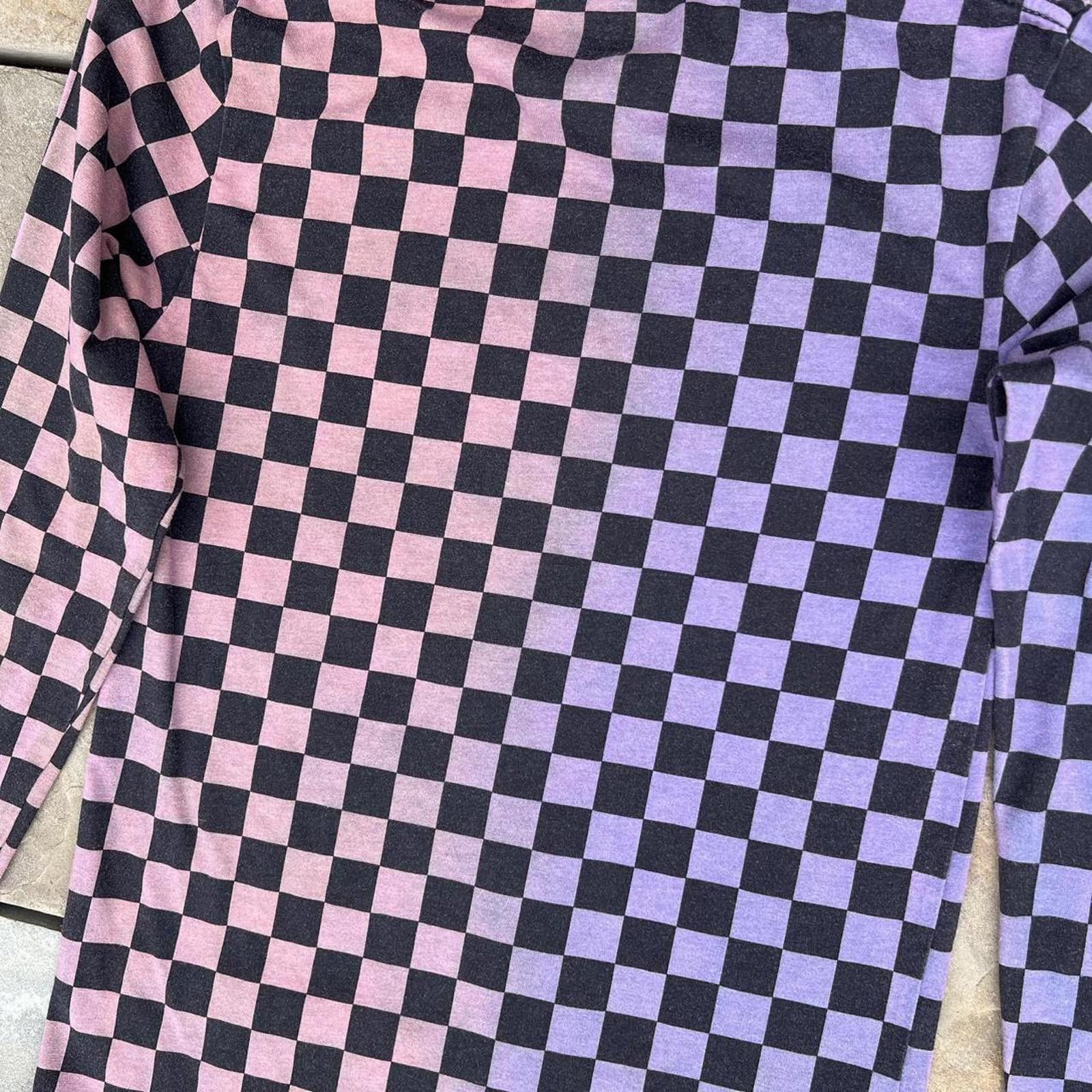 Hot Topic Checker Sunset Fade Reworked Long Sleeve Size US S / EU 44-46 / 1 - 5 Thumbnail