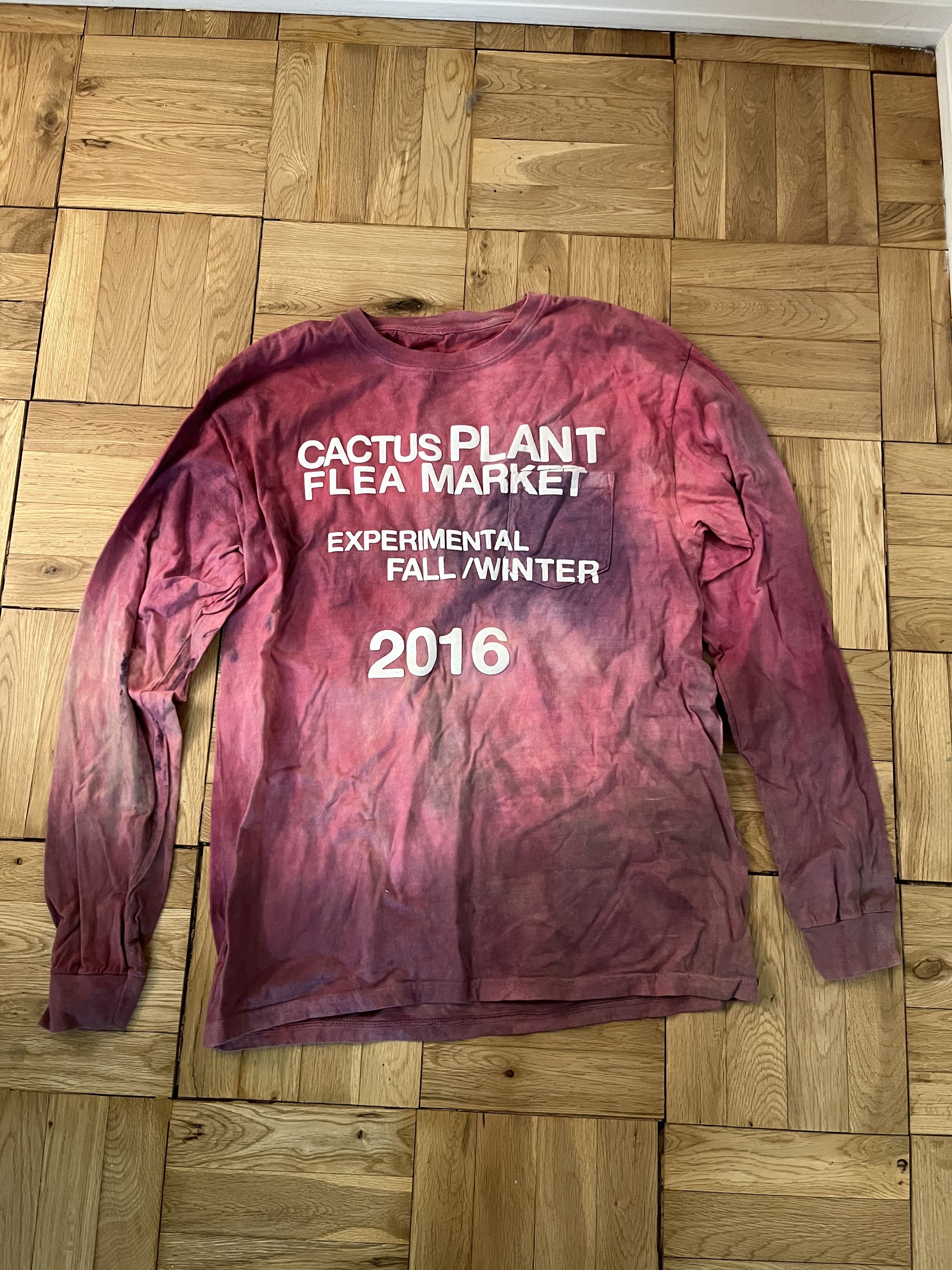 Cactus Plant Flea Market CPFM F/W 2016 Hand Dyed x DSM Pocket Tee Size US L / EU 52-54 / 3 - 1 Thumbnail