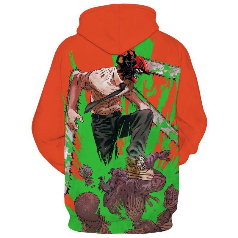 Japanese Brand Chainsaw Man Hoodies Size US S / EU 44-46 / 1 - 2 Thumbnail