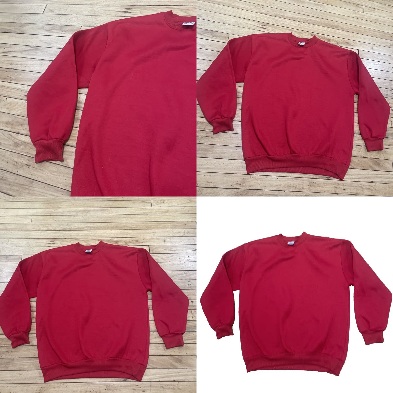 Vintage VINTAGE HILL Sweater Men XL Red Classic 90s 80s Retro Made USA Christmas Pullover Knit Crew Neck Size US XL / EU 56 / 4 - 10 Thumbnail