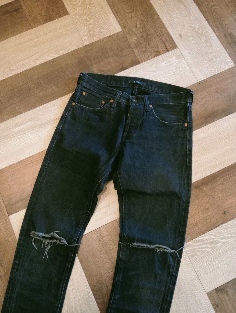 Johnbull JOHN BULL JAPAN BLACK JEANS Size US 30 / EU 46 - 3 Thumbnail
