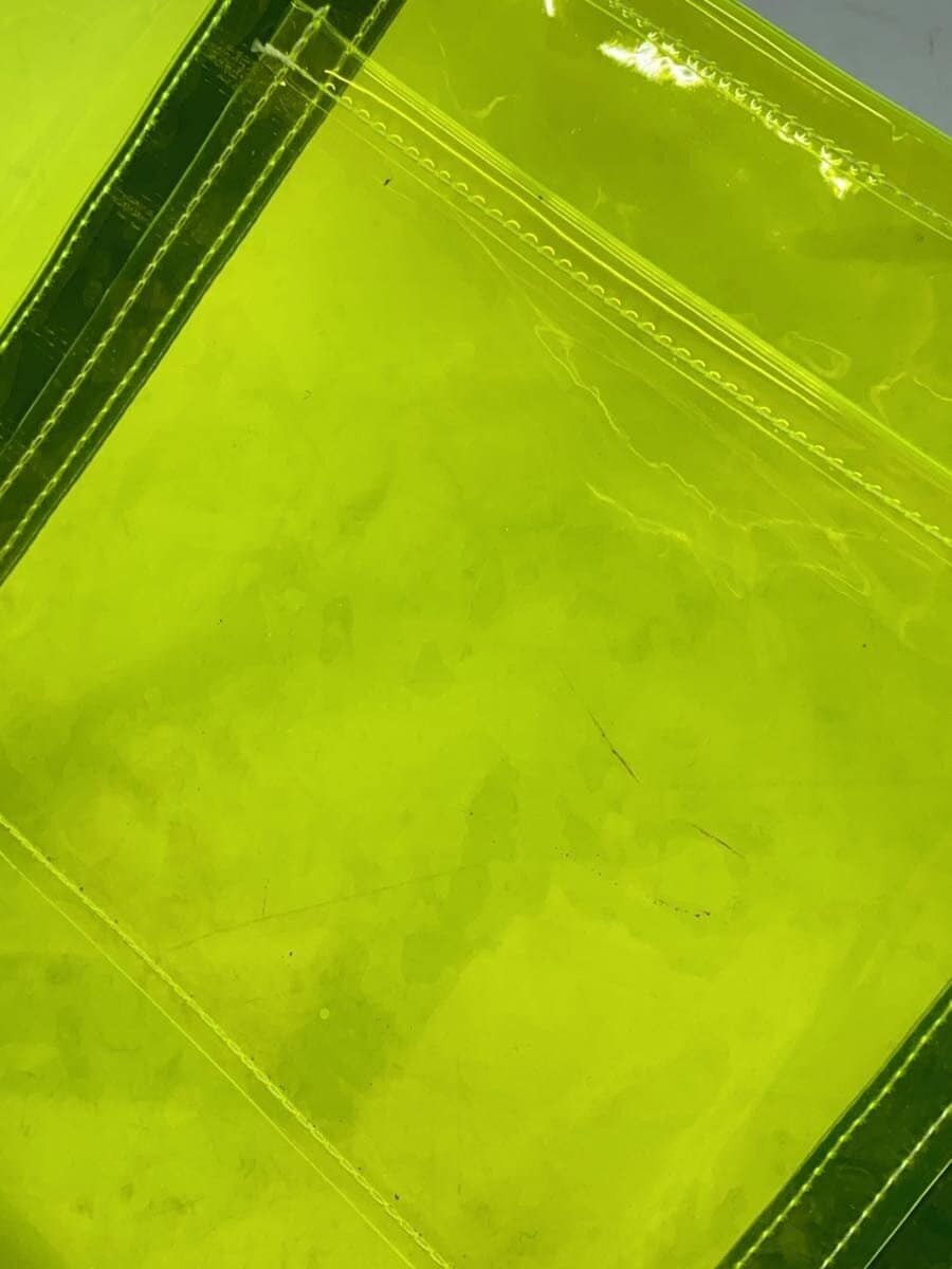 Undercover Fluorescent Transparent Vinyl Tote Shoulder Bag Size ONE SIZE - 7 Thumbnail