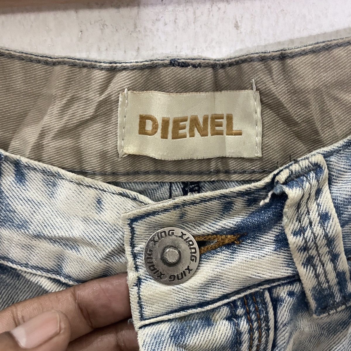 Diesel Vintage Dienel Distressed Denim Jeans Size 31" - 5 Thumbnail