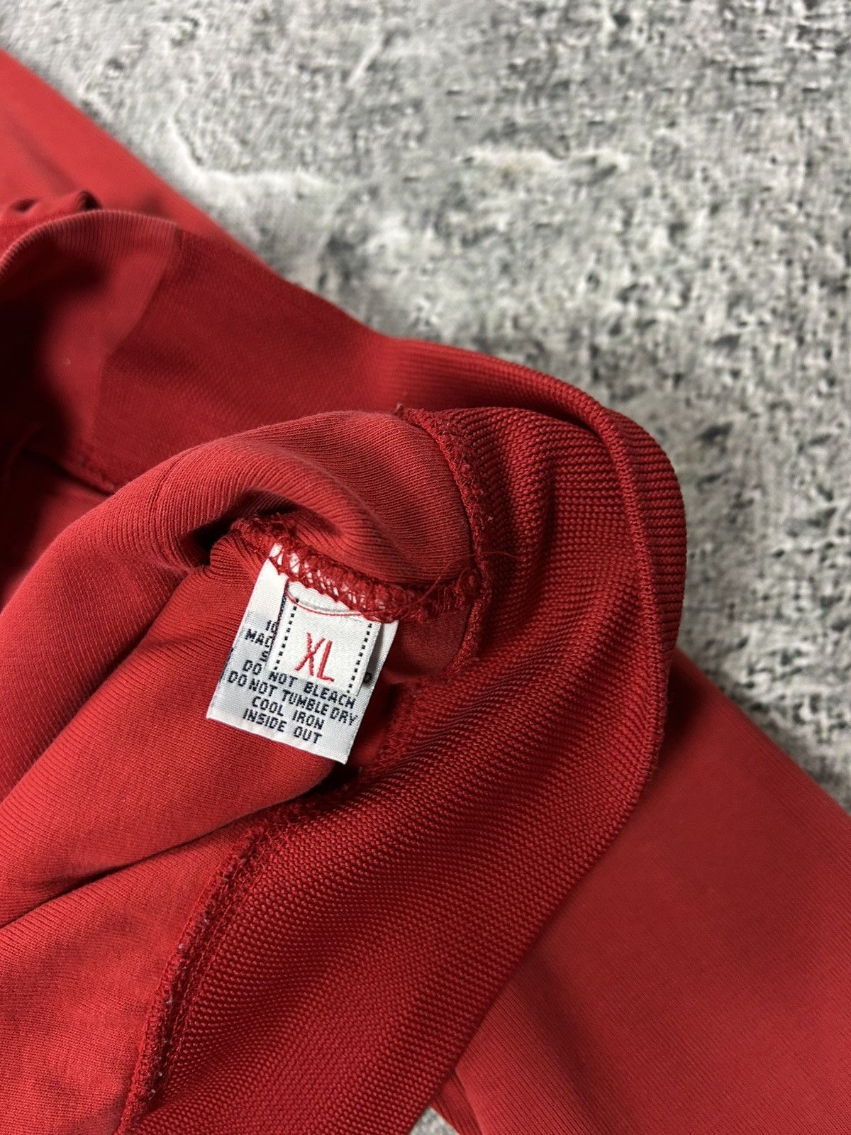 Evisu Evisu Mighty varsity jacket red big logo zip sweatshirt Size US XL / EU 56 / 4 - 6 Thumbnail
