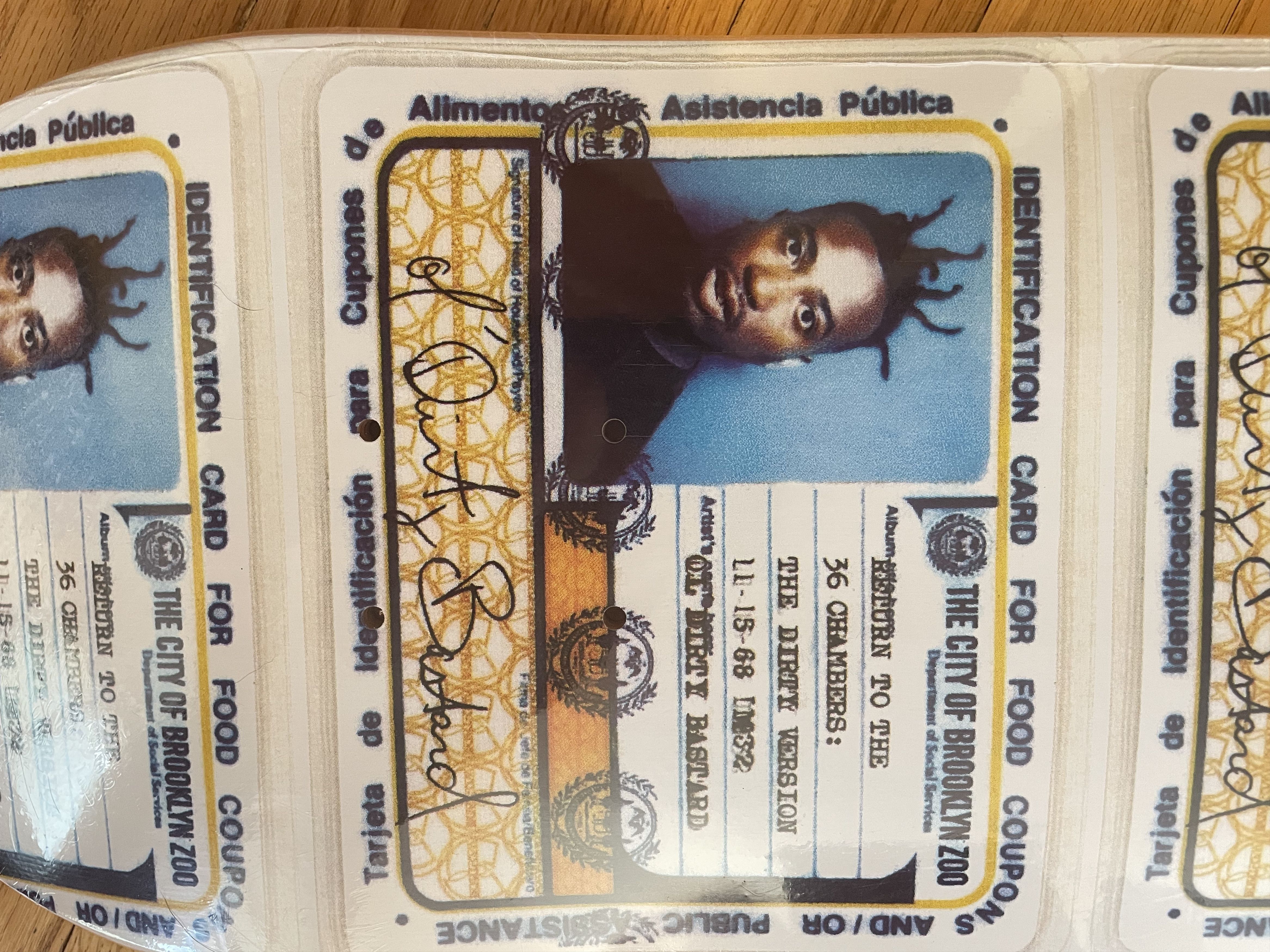Wu Tang Odb Skateboard Supreme Ol\