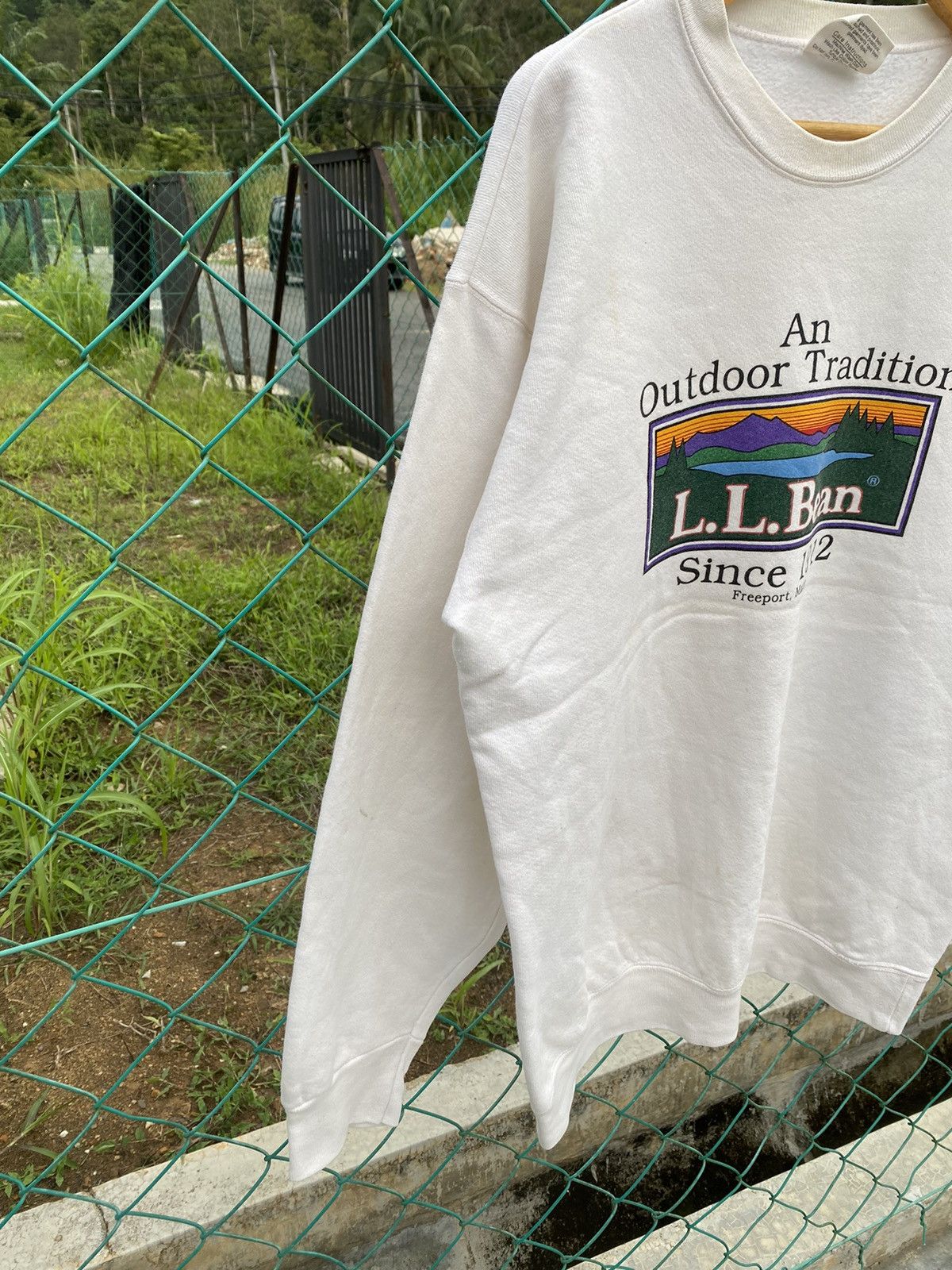L.L. Bean × Vintage Vintage L.L.Bean Big Logo Baggy Sweatshirt Size US M / EU 48-50 / 2 - 4 Thumbnail
