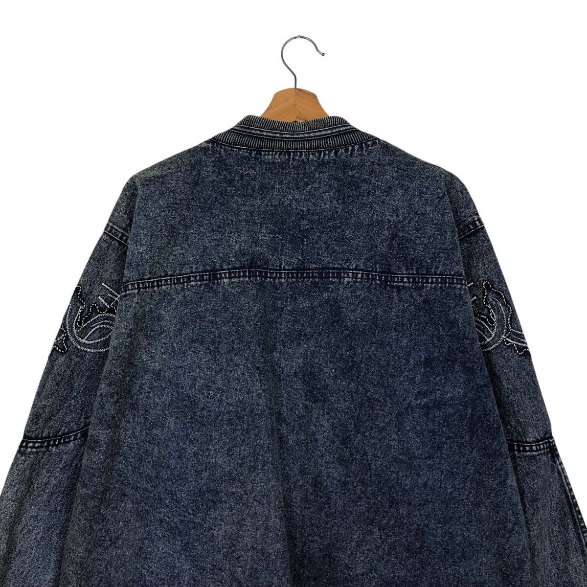 Japanese Brand 📌Vtg Denim Indigo Worker Jacket Jokwang Issey Miyake Size US M / EU 48-50 / 2 - 10 Thumbnail