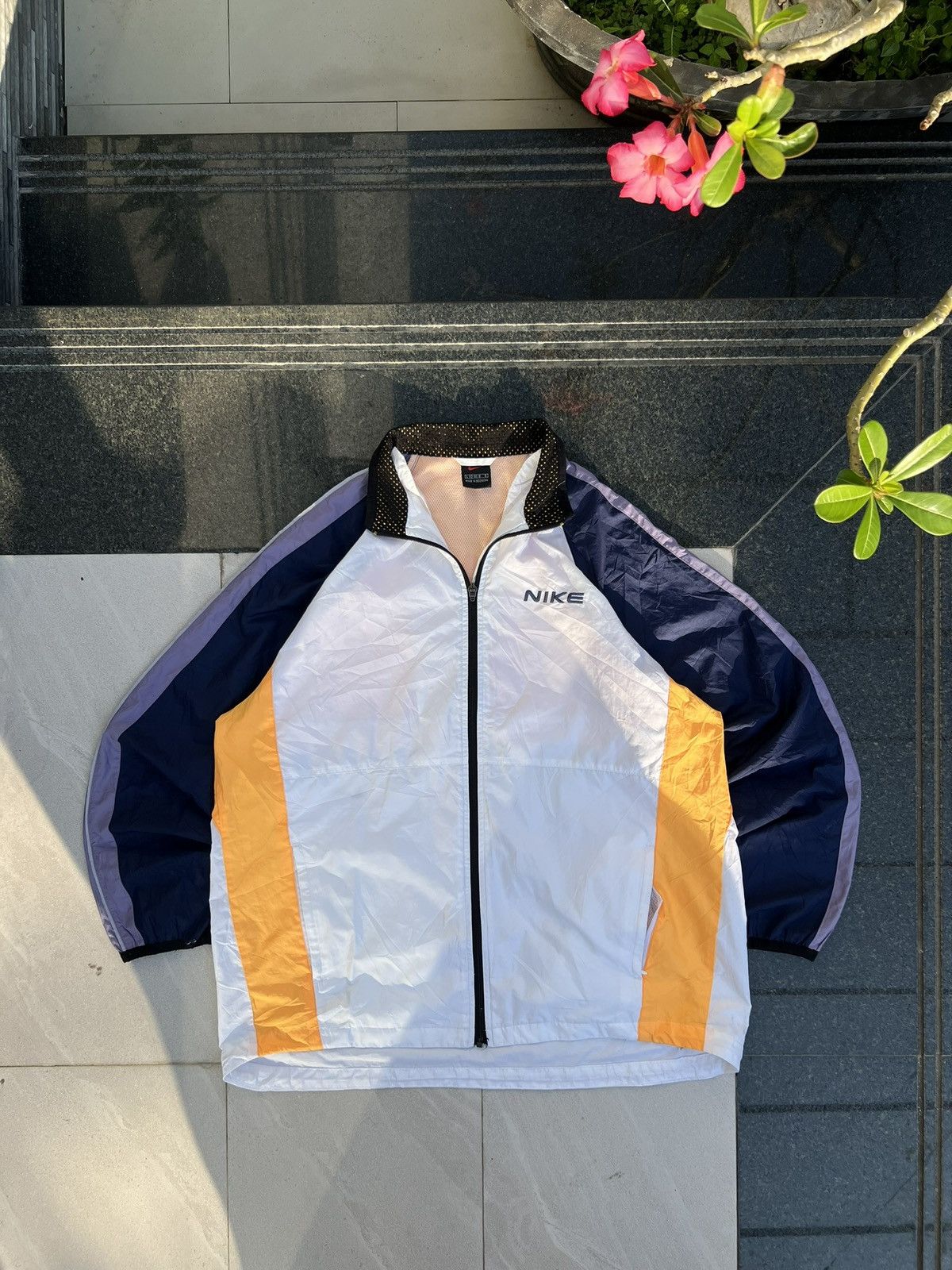 Nike 90s Nike Double Logo Vintage Y2K Oversized Retro Jacket Size US L / EU 52-54 / 3 - 1 Thumbnail