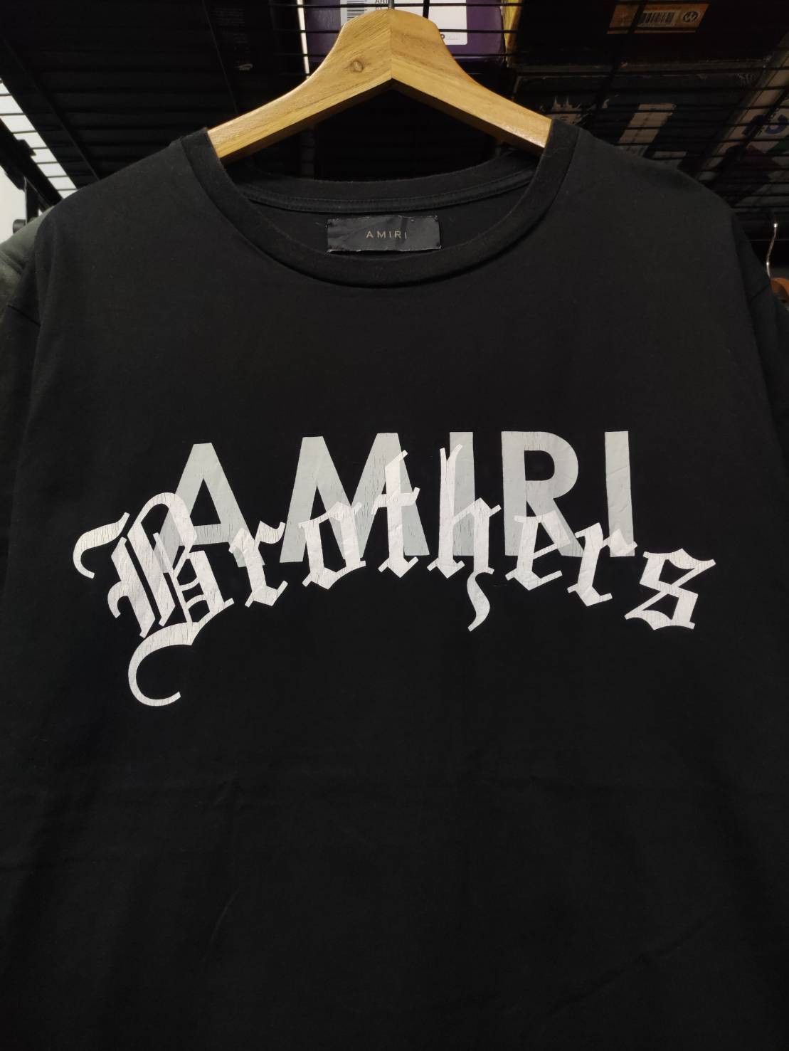 Amiri Amiri Black Brothers T-Shirt Size US M / EU 48-50 / 2 - 1 Thumbnail