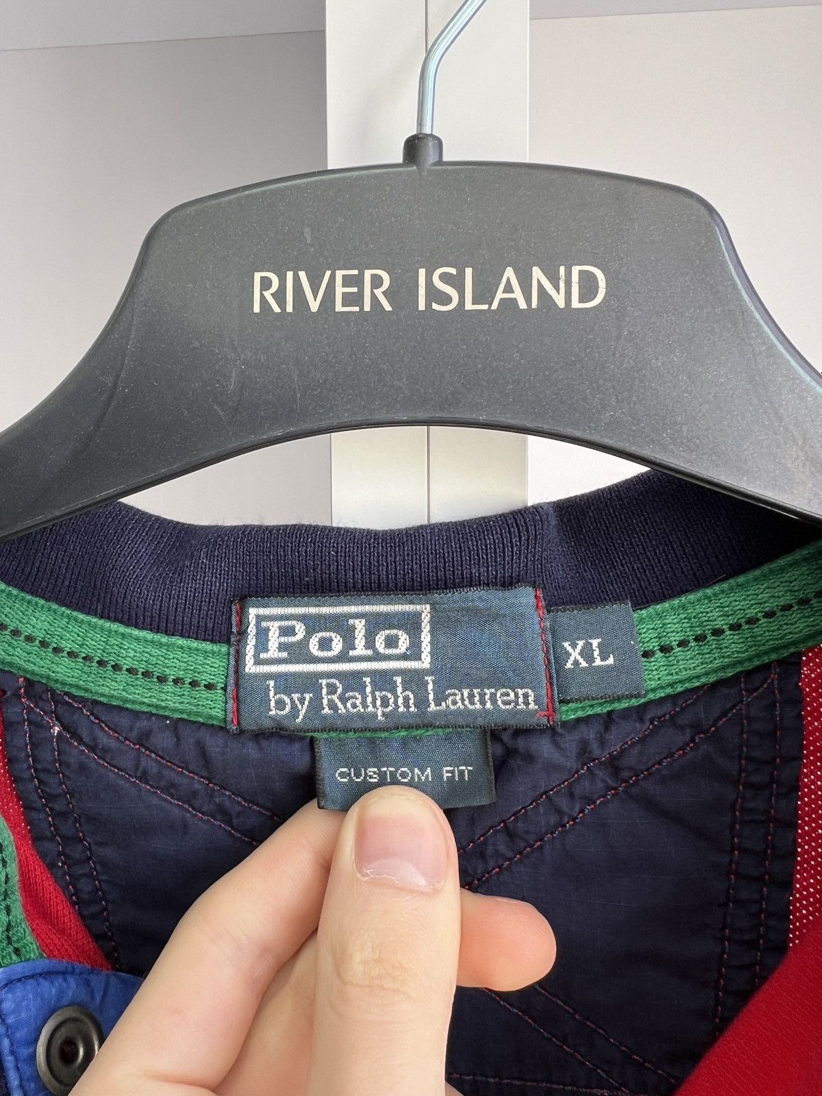 Polo Ralph Lauren × Vintage Vintage Polo Ralph Lauren Chief Keef style polo T-Shirt Size US XL / EU 56 / 4 - 10 Thumbnail