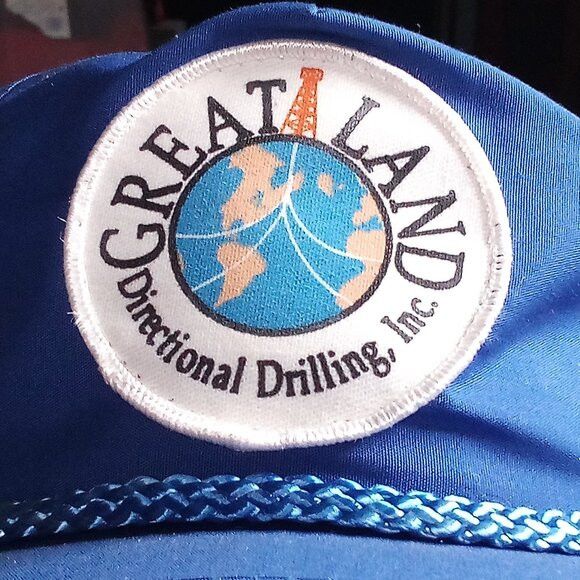 Other DS Vintage Great Land Directional Drilling Patch Trucker Hat Size ONE SIZE - 2 Thumbnail
