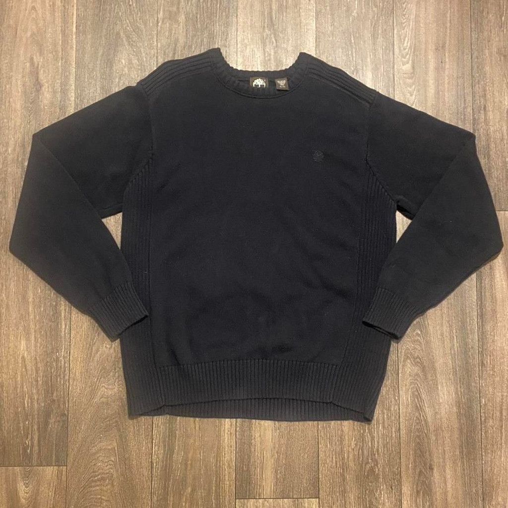 Timberland Timberland black vtg sweater size L Size US XL / EU 56 / 4 - 1 Thumbnail