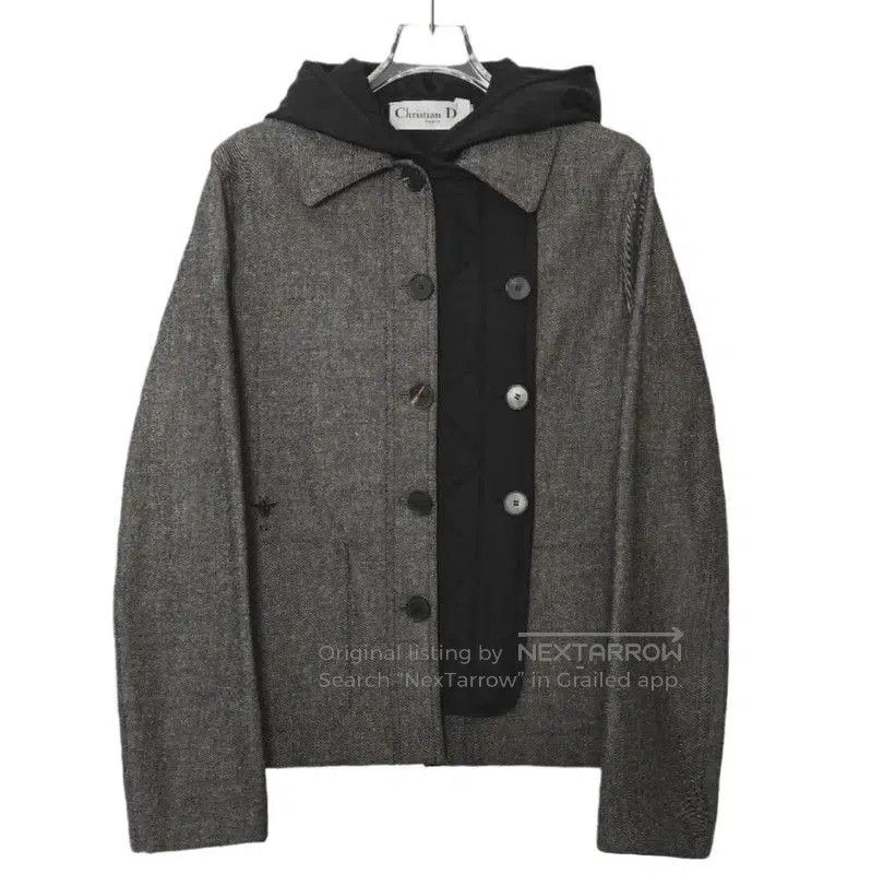 Dior Dior Gray Silk Women's Jacket . Size M / US 6-8 / IT 42-44 - 1 Thumbnail