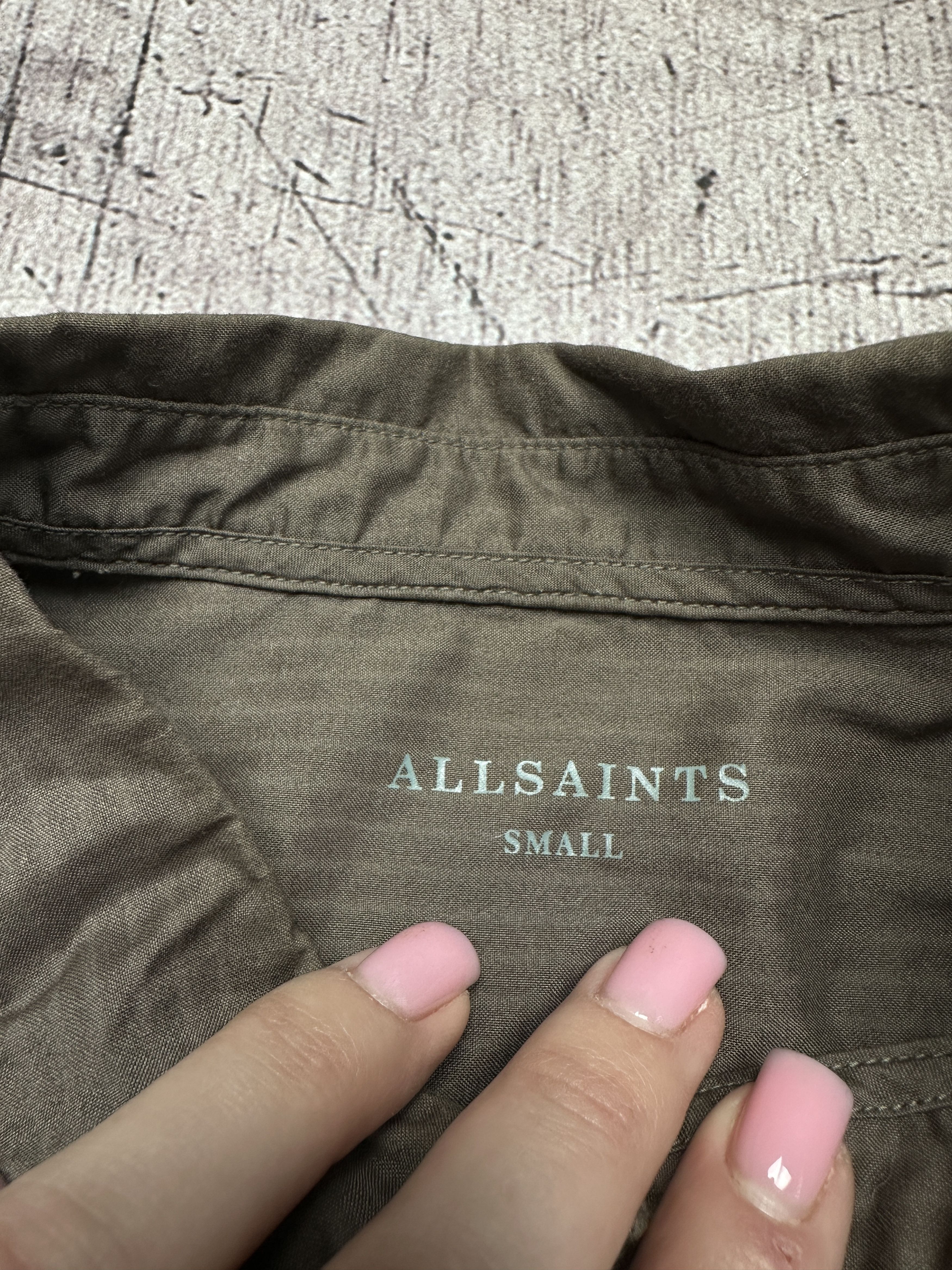 Allsaints Allsaints Mens Fuller Long Sleeve Shirt Size US S / EU 44-46 / 1 - 4 Thumbnail