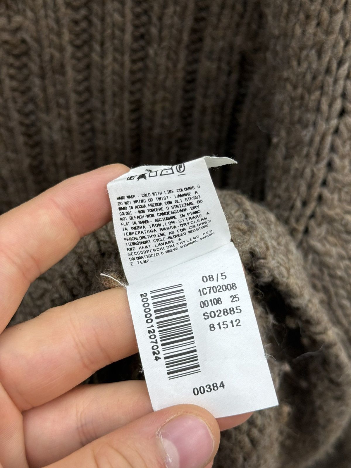 Just Cavalli Vintage Just Cavalli Heavy Knit Turtleneck Sweater Size US L / EU 52-54 / 3 - 9 Thumbnail