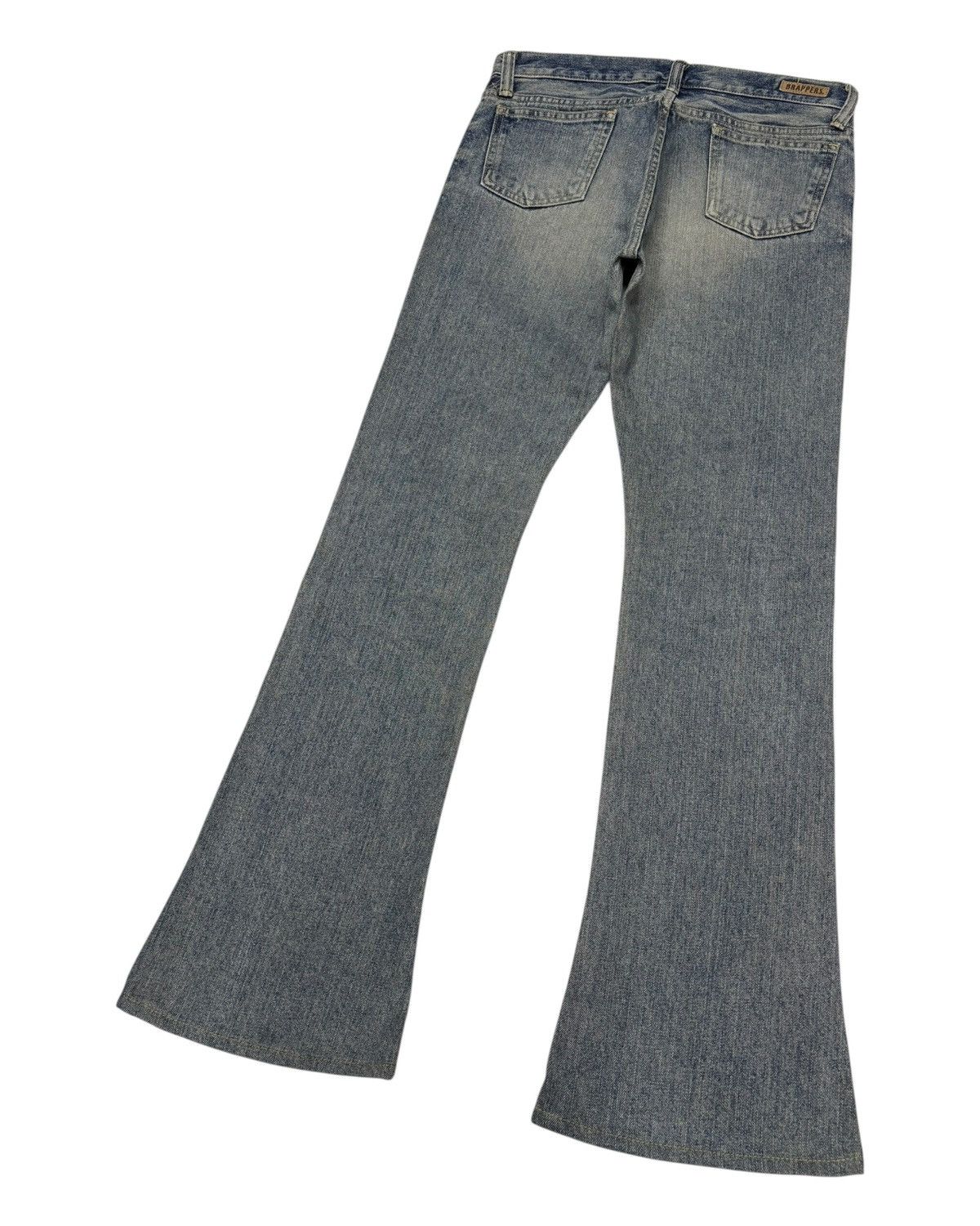 Yasuyuki Ishii Flare Jeans Brappers Japanese Bootcut Denim Jeans Size US 31 - 6 Thumbnail