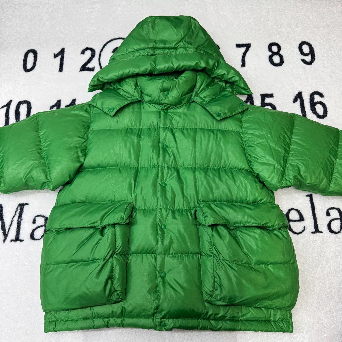 DAIWA Daiwa Green Puffer Down Jacket Size US L / EU 52-54 / 3 - 1 Thumbnail