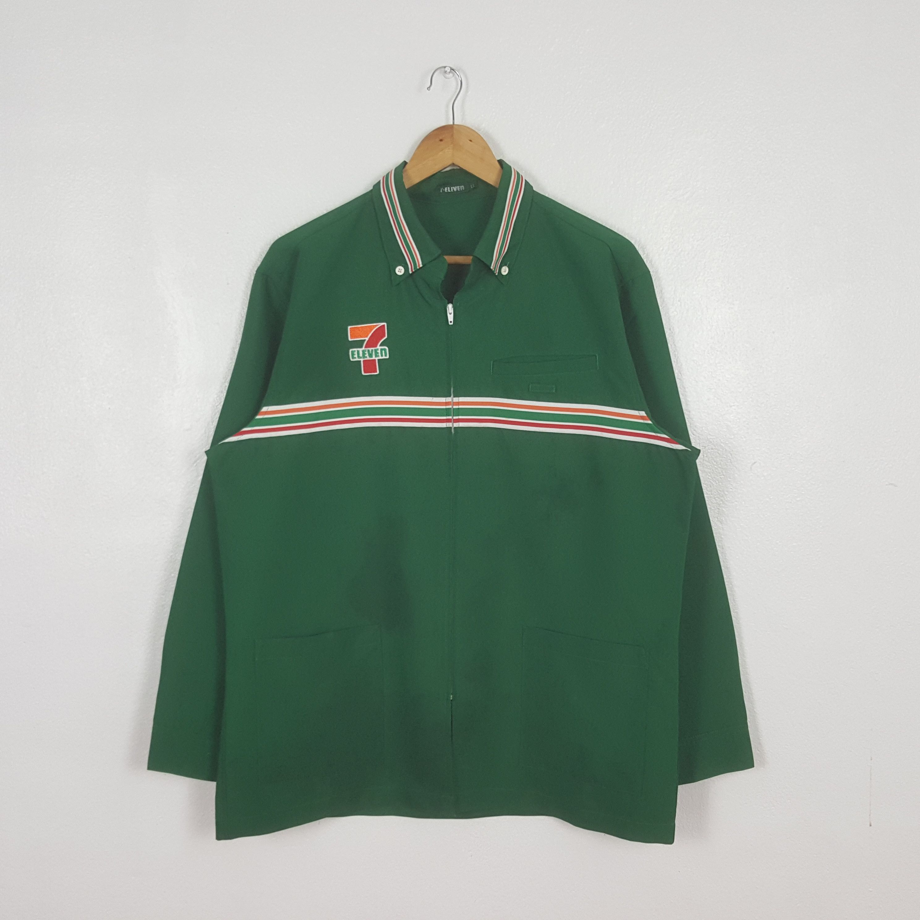 Vintage Vintage 7 Eleven Japanese Brand Uniform Jacket C319N51 Size US L / EU 52-54 / 3 - 3 Thumbnail