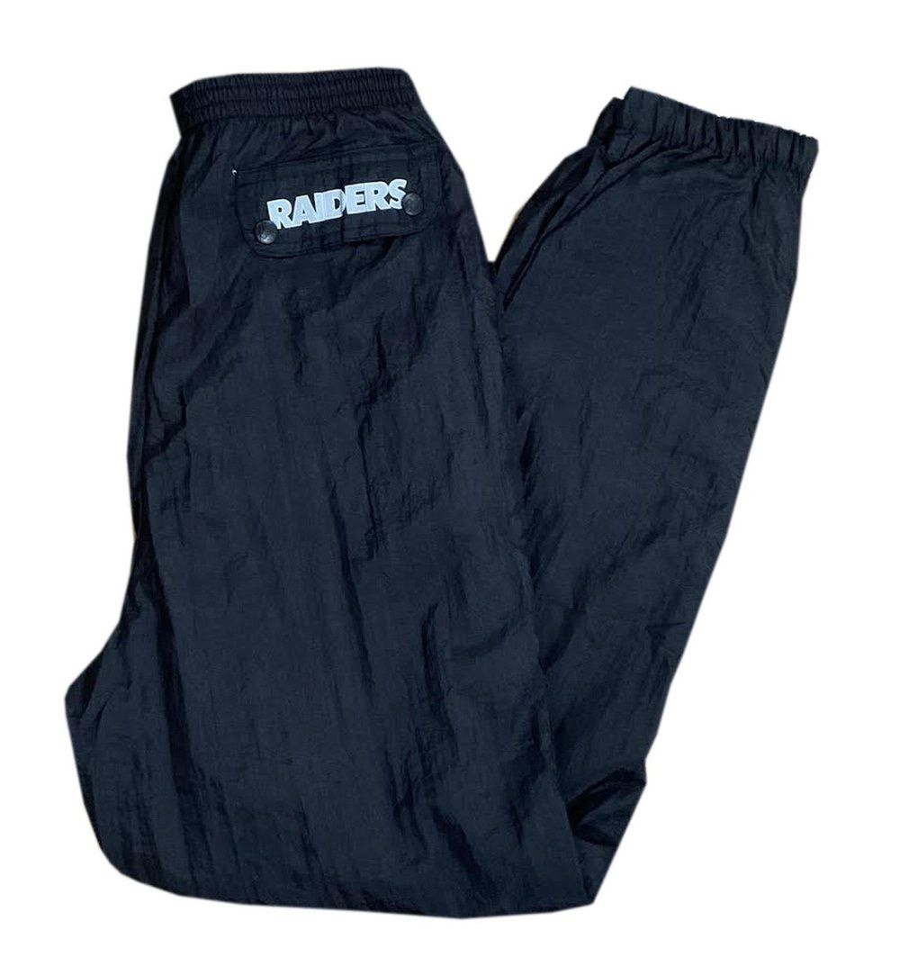 Apex One × Vintage Vintage Apex Los Angeles Raiders Windbreaker Pants (Size M) Size US 34 / EU 50 - 1 Thumbnail