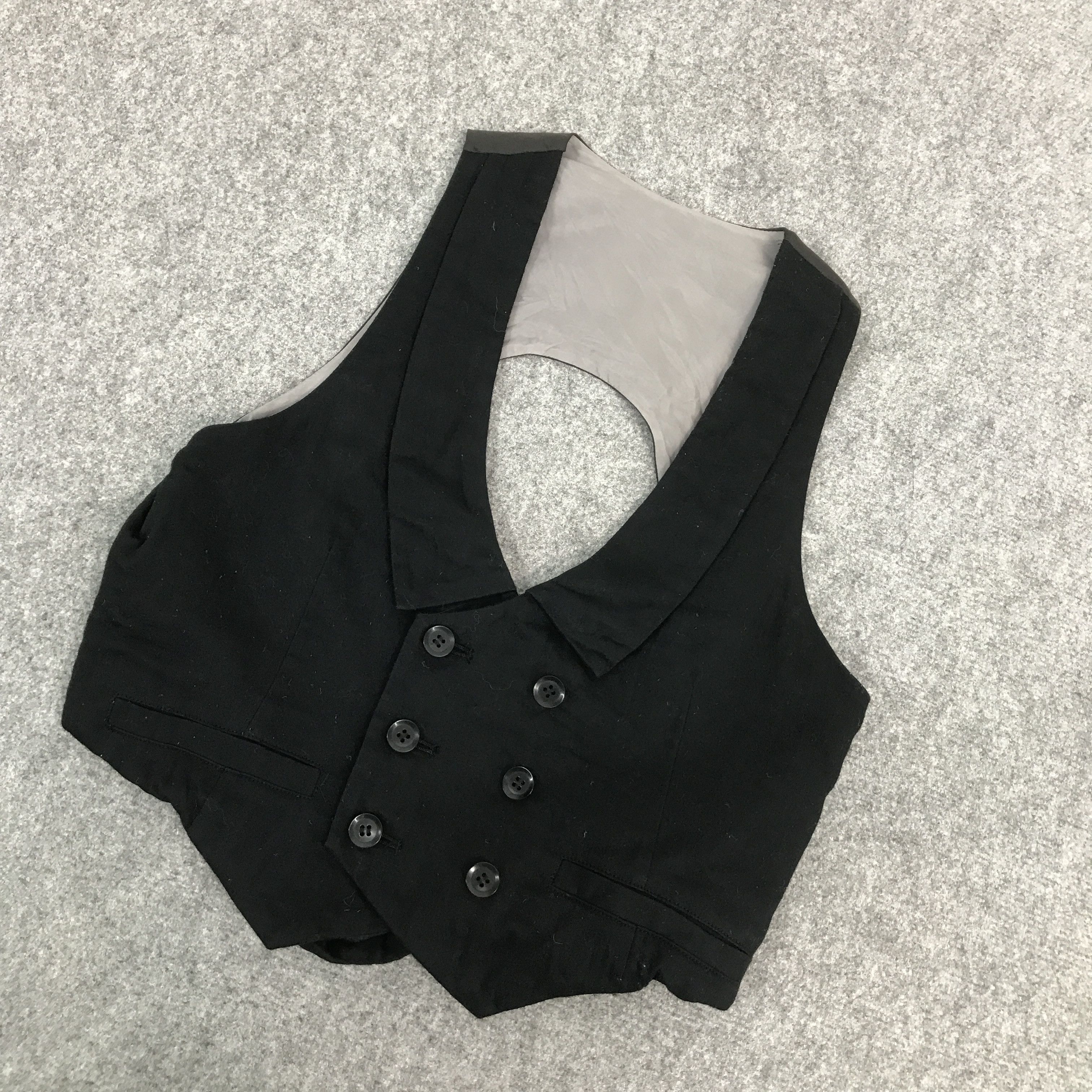 Y's × Y's for Men × Yohji Yamamoto YS YOHJI YAMAMOTO FIT VESTS FASHION Size US S / EU 44-46 / 1 - 5 Thumbnail