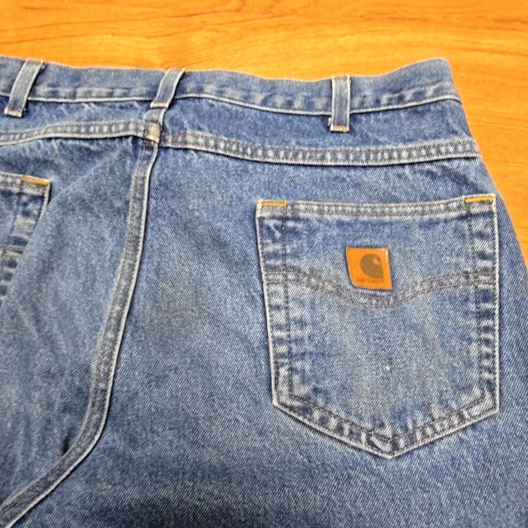 Carhartt Carhartt Jeans Classic Fit Blue Denim Workwear 36x30 Size US 36 / EU 52 - 4 Thumbnail