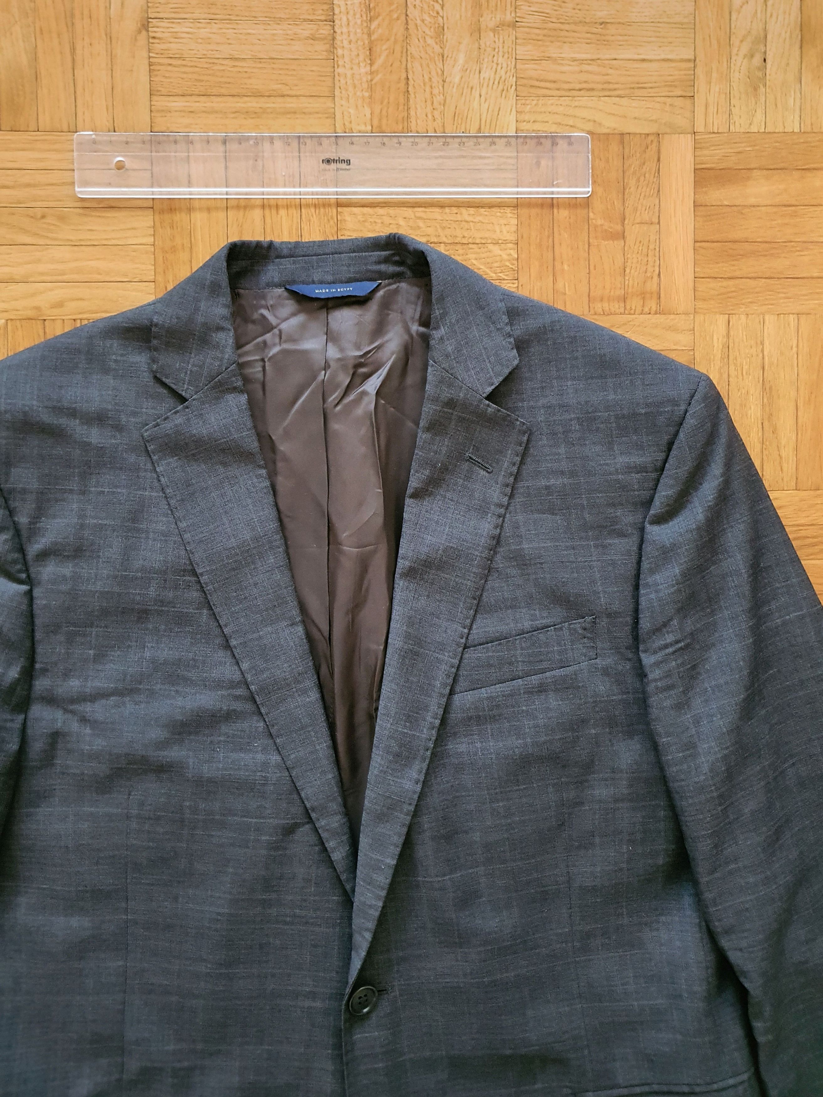 Brooks Brothers Sports Coat Suit Jacket - Regent Fit - Microcheck w Squares Size 42R - 3 Thumbnail