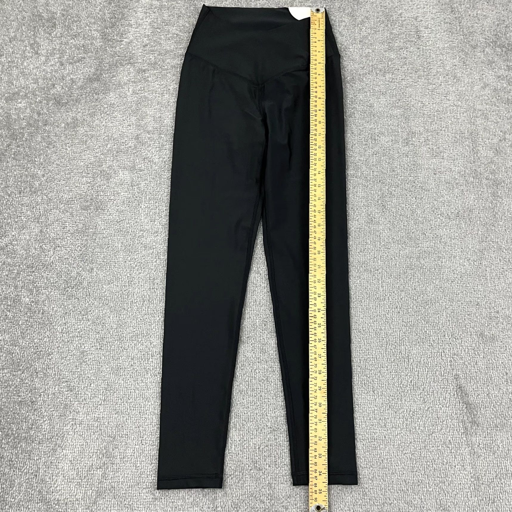 Vintage OFFLINE by AERIE Leggings Womens Small 25" Black Athletic Activewear Cropped Skinny 7/8 Pants Size 28" / US 6 / IT 42 - 6 Thumbnail