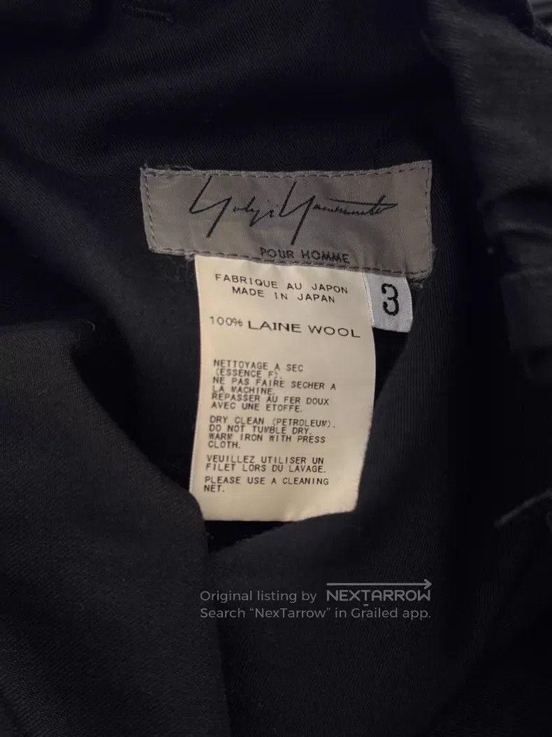 Yohji Yamamoto Yohji Yamamoto size 3 12SS Wool Culottes pants Size US 30 / EU 46 - 3 Thumbnail