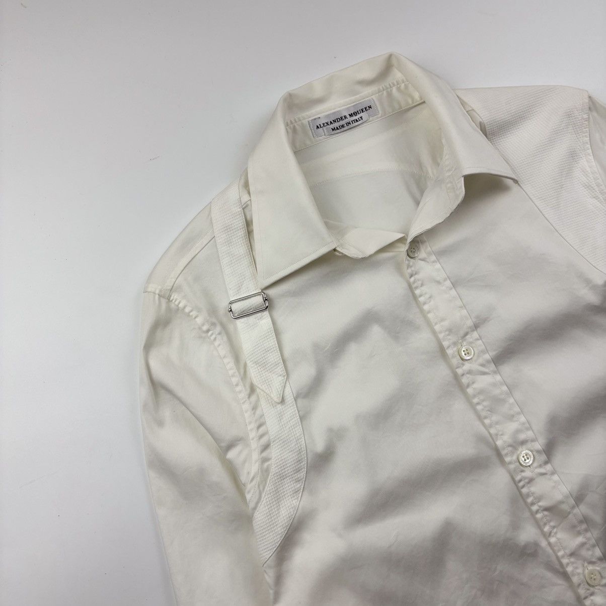 Alexander McQueen Alexander Mcqueen Harness Buttoned Shirt Size US XS / EU 42 / 0 - 2 Thumbnail