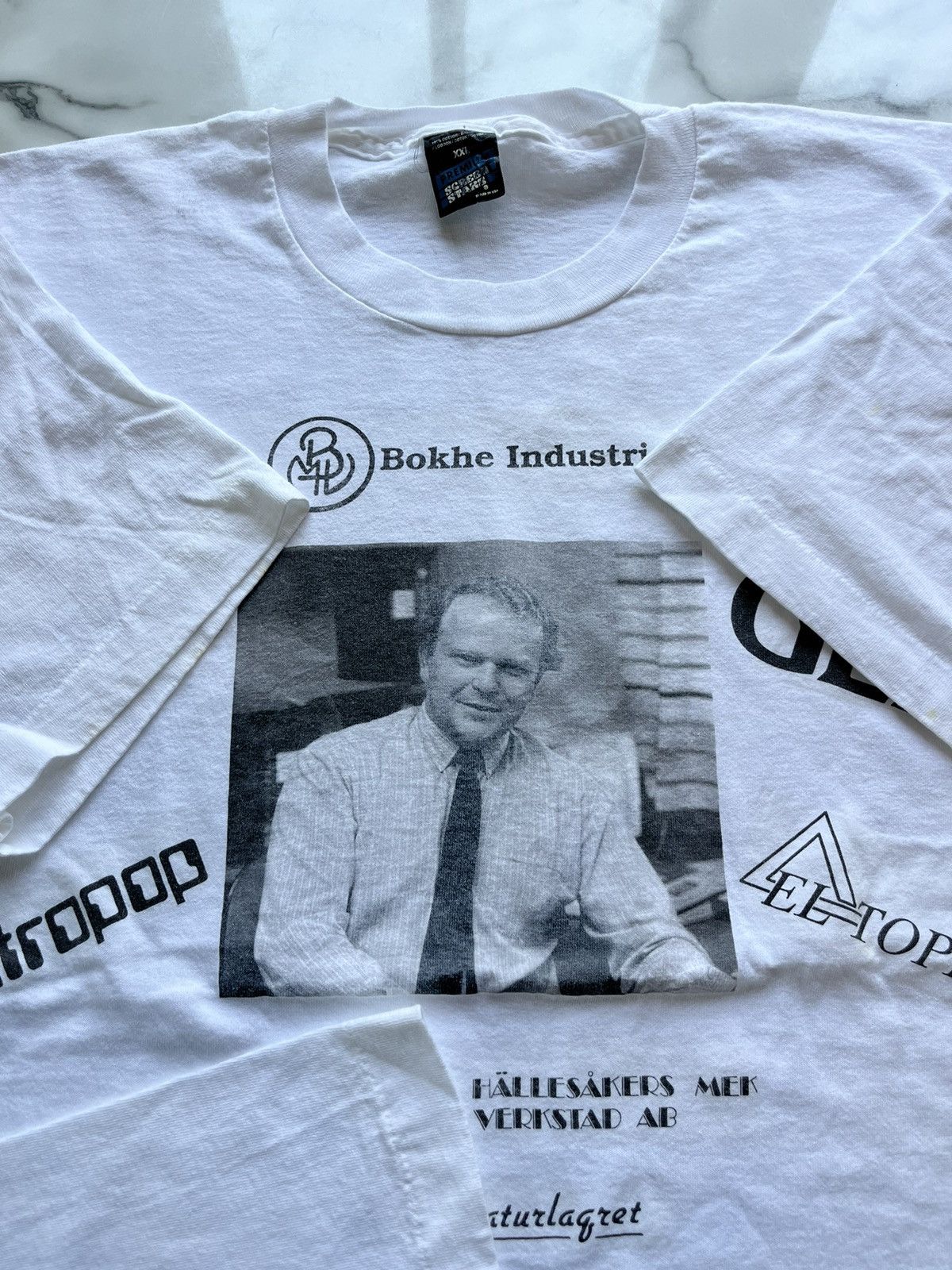 Other × Vintage Vintage PHOTO sponsor 90’s Tshirt Size US XXL / EU 58 / 5 - 7 Thumbnail