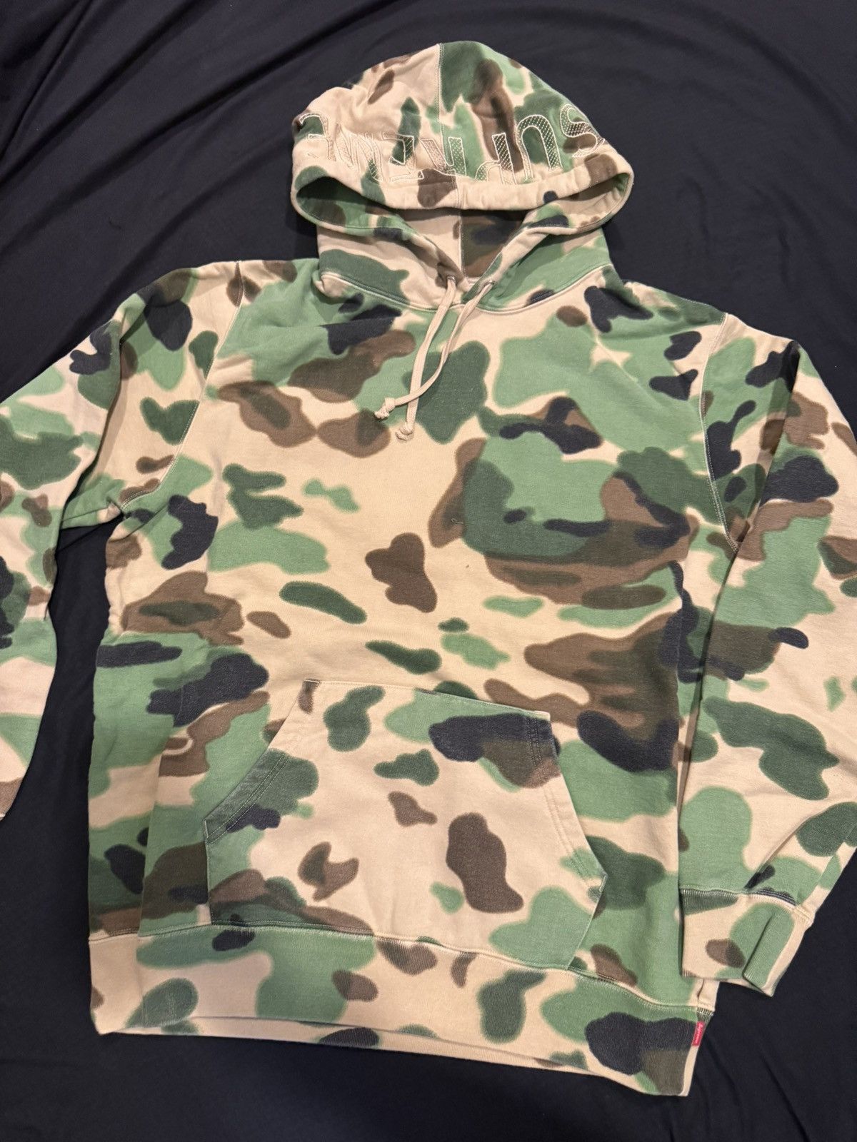 Supreme Supreme Overdyed Hooded Sweatshirt Size US L / EU 52-54 / 3 - 1 Thumbnail