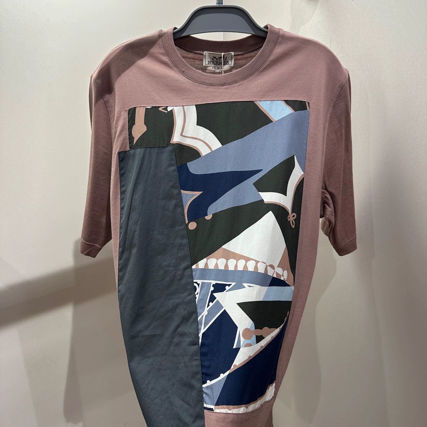 Hermes Hermes may603 Printed Crew Short Sleeve Cotton XS Size XS / US 0-2 / IT 36-38 - 6 Thumbnail