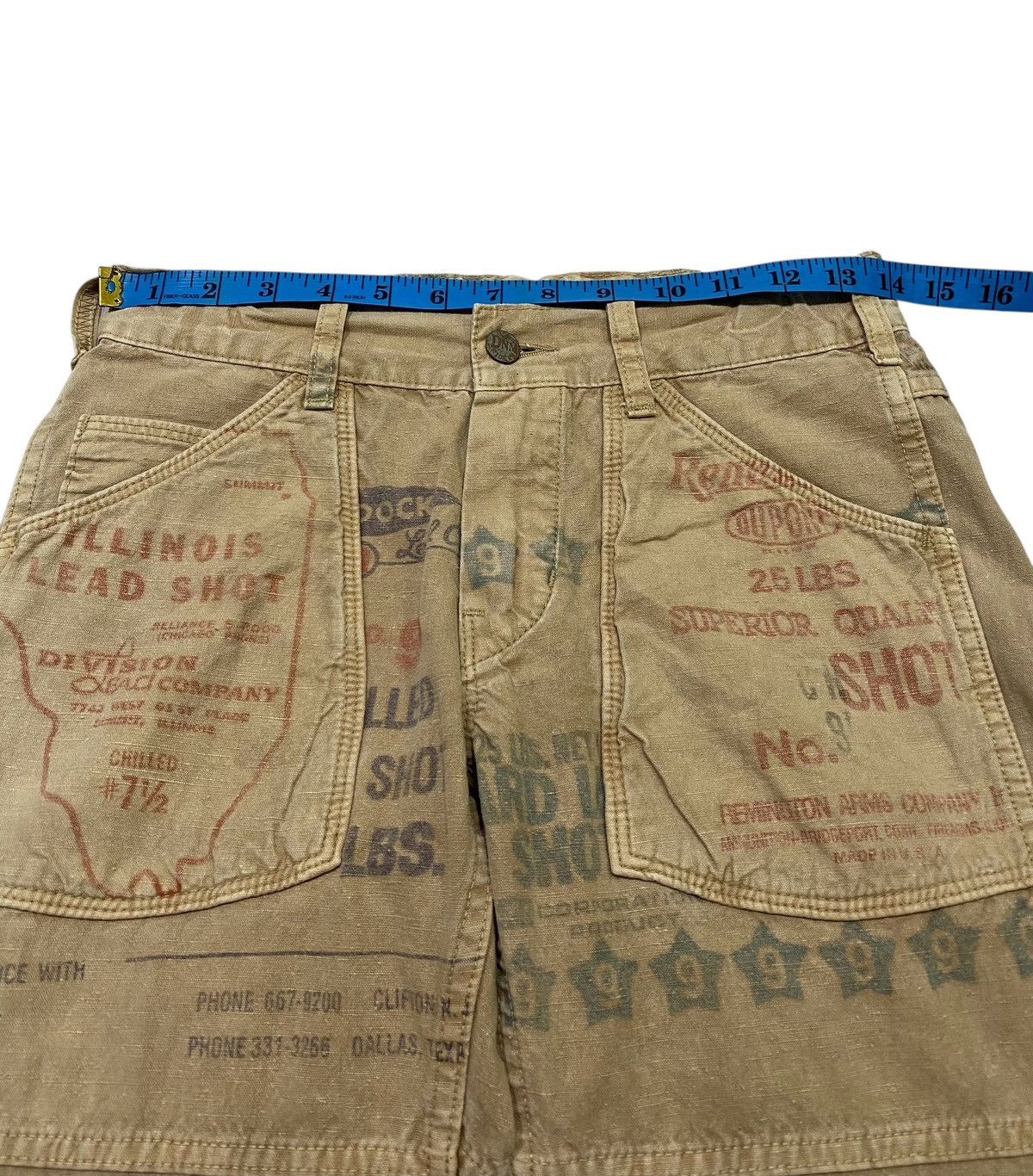 Hysteric Glamour Japanese brand denim & dungaree paint trousers / khakis pant Size US 28 / EU 44 - 8 Thumbnail
